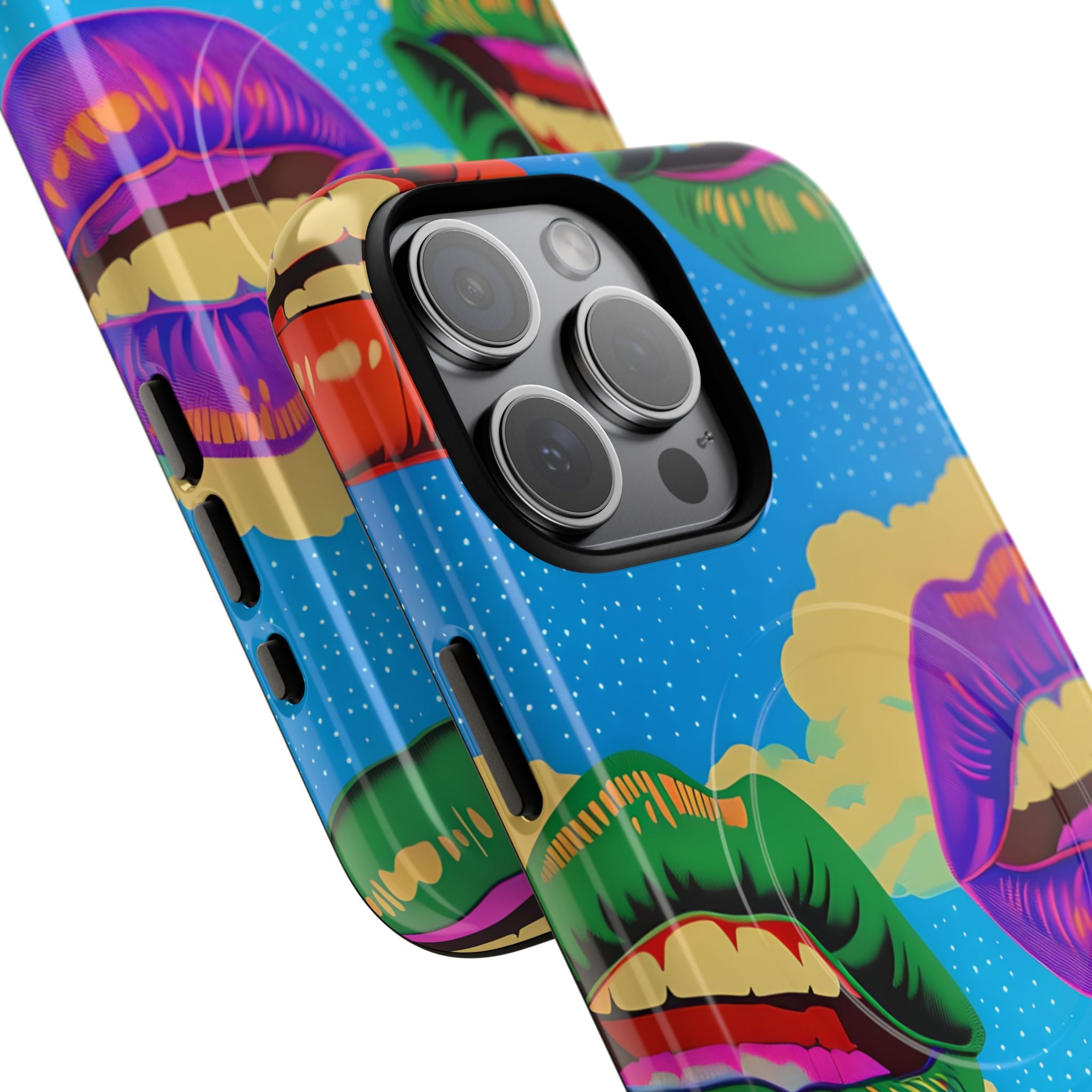 Colorful Lipscape iPhone 15 Pro Max Case - Tough+