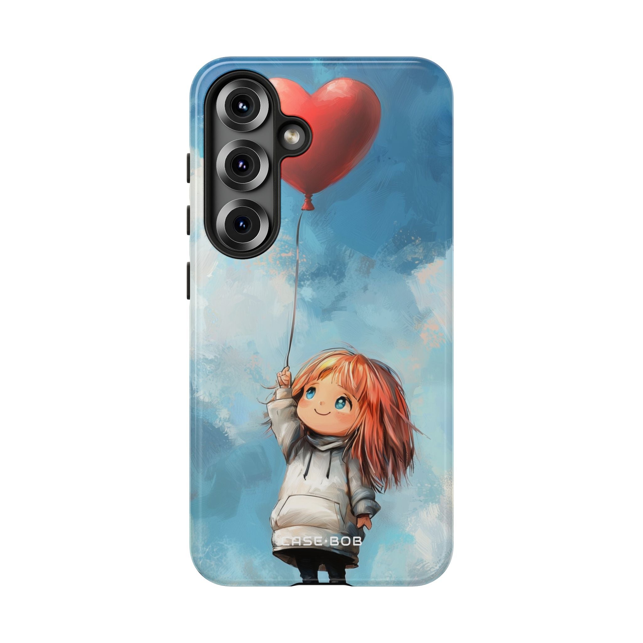 Heart Balloon Whimsy Samsung S25 Case - Tough