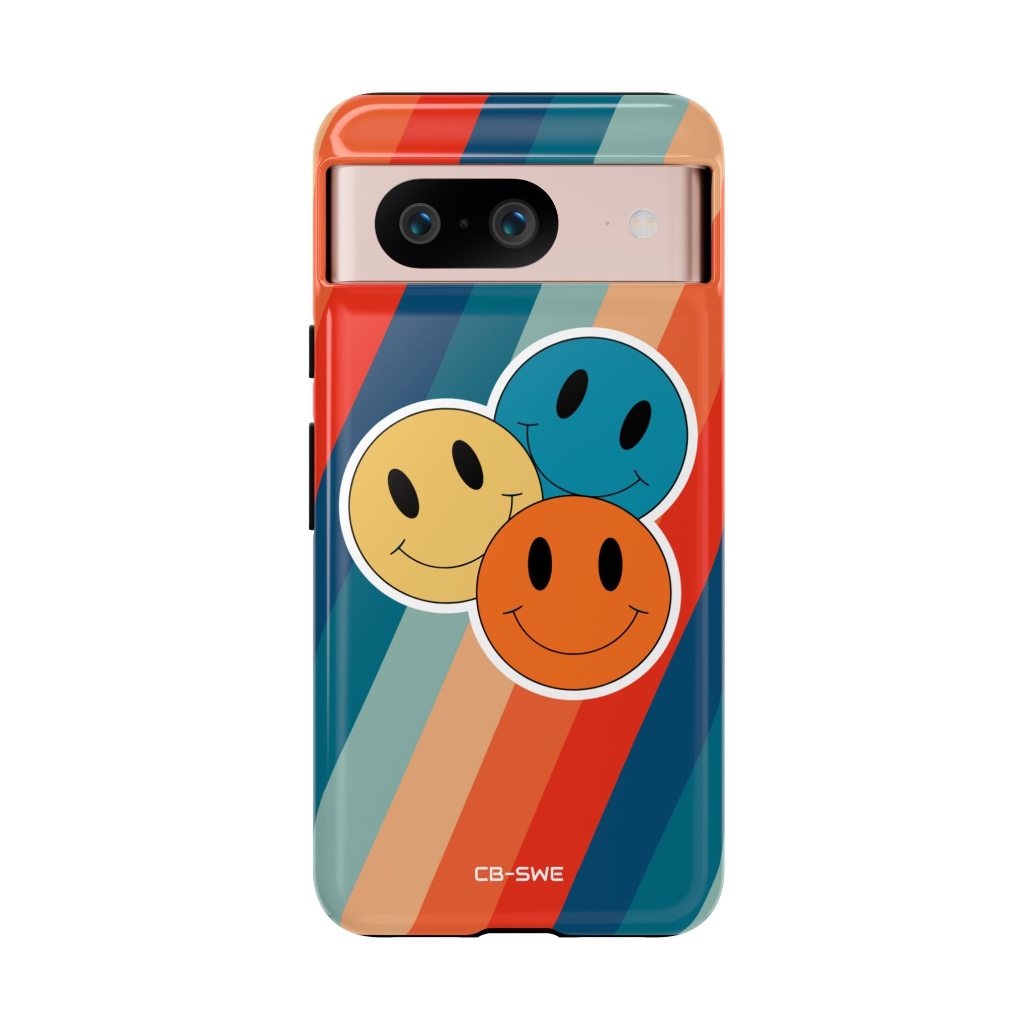Retro Smiley Harmony - Google Pixel Case