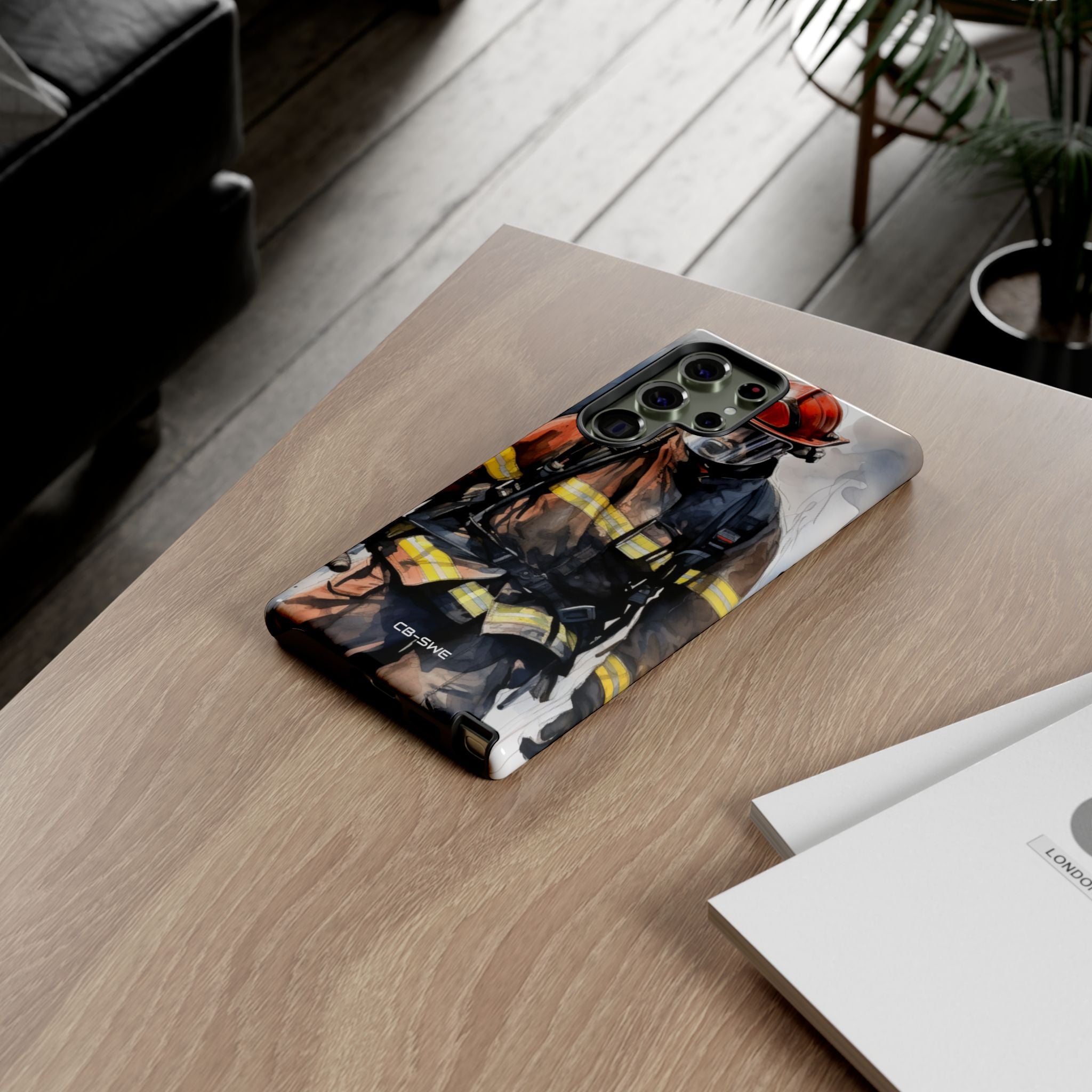Firefighter In Motion - Samsung Case