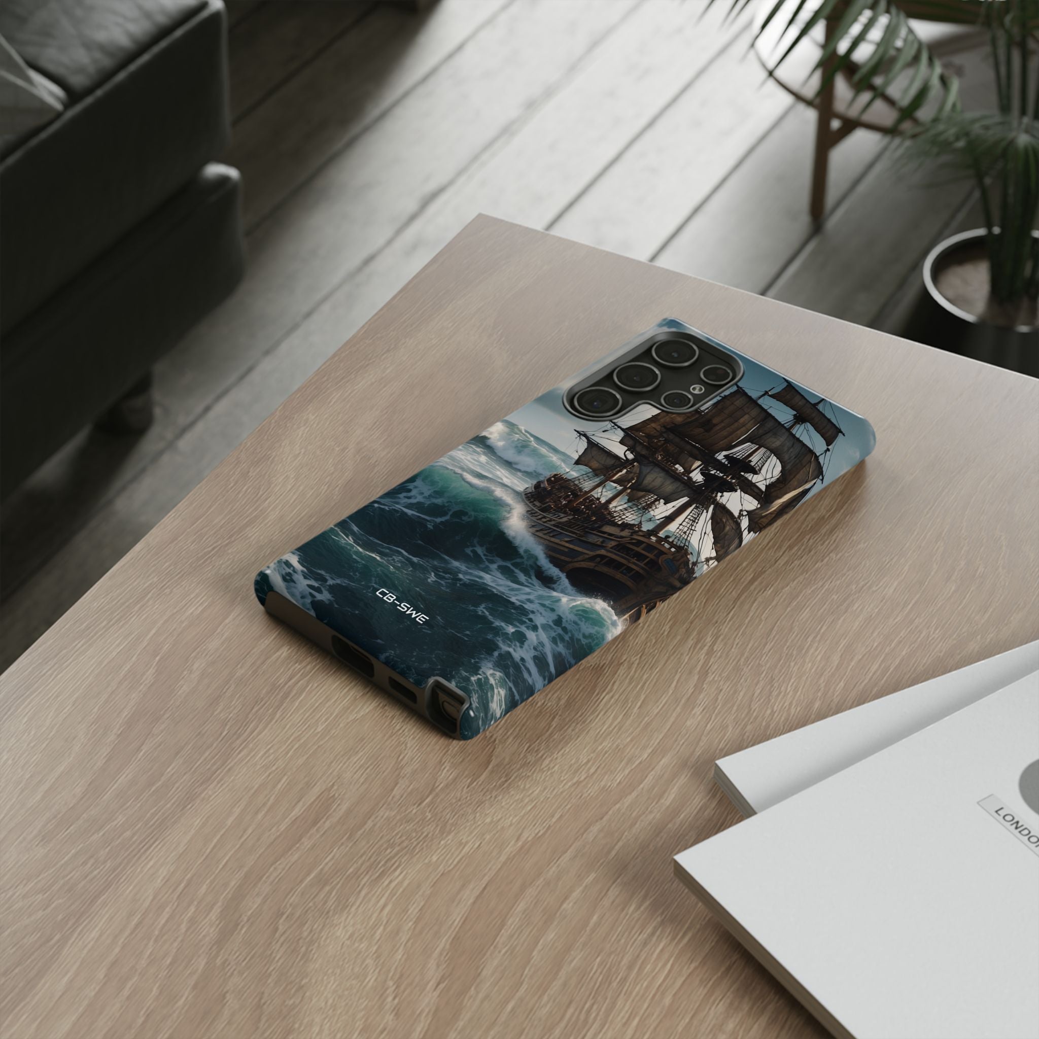 Ship Faces Waves - Samsung Case