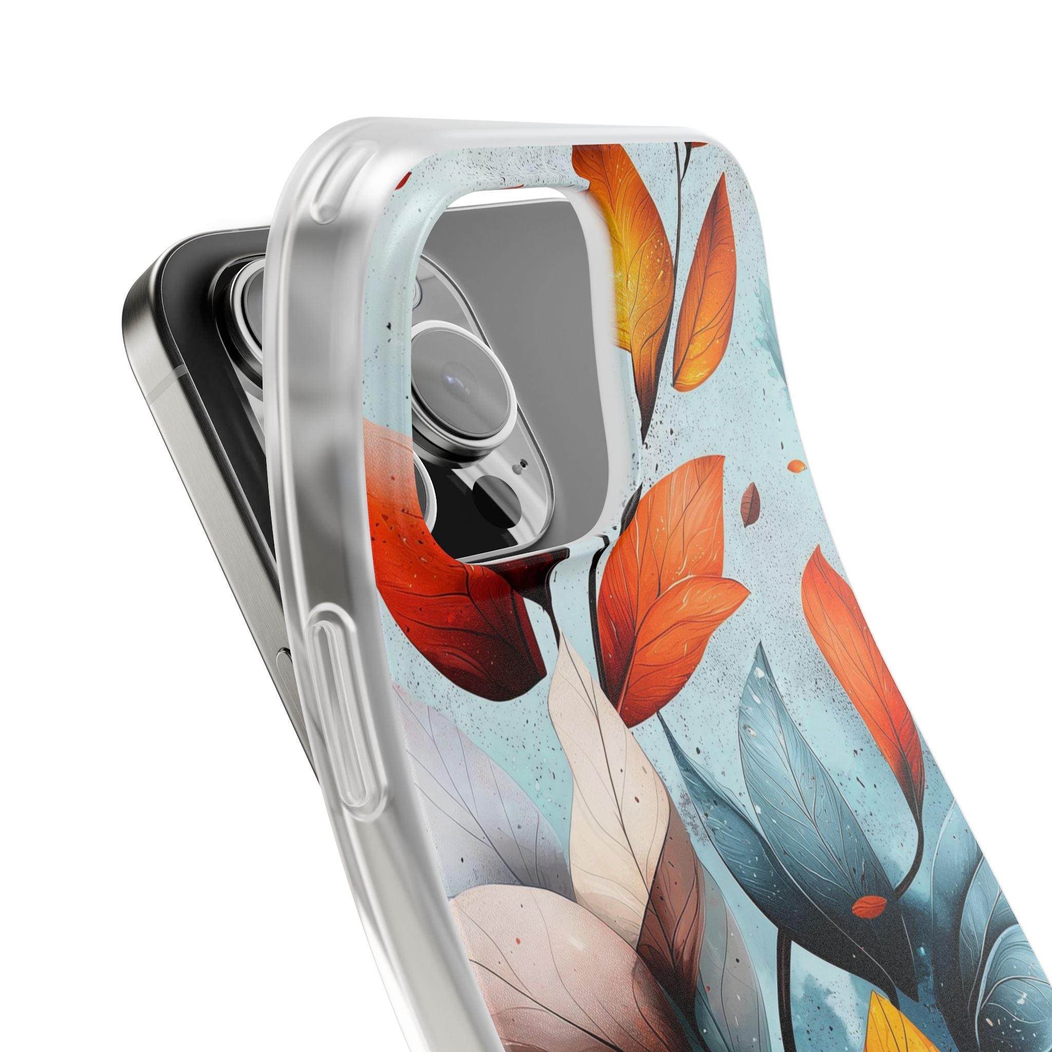 Crimson Veins iPhone 16 Pro Max Case - Soft