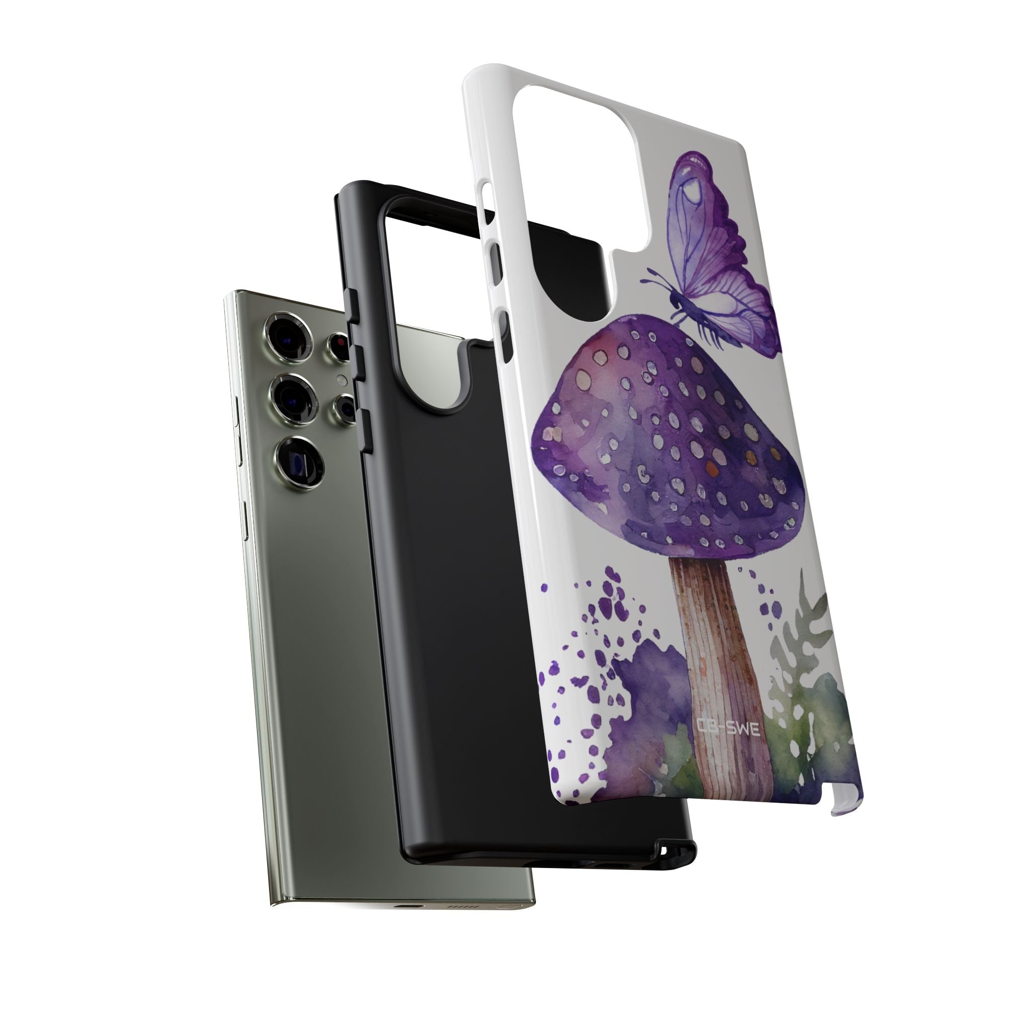 Whimsical Butterfly Perch - Samsung Case
