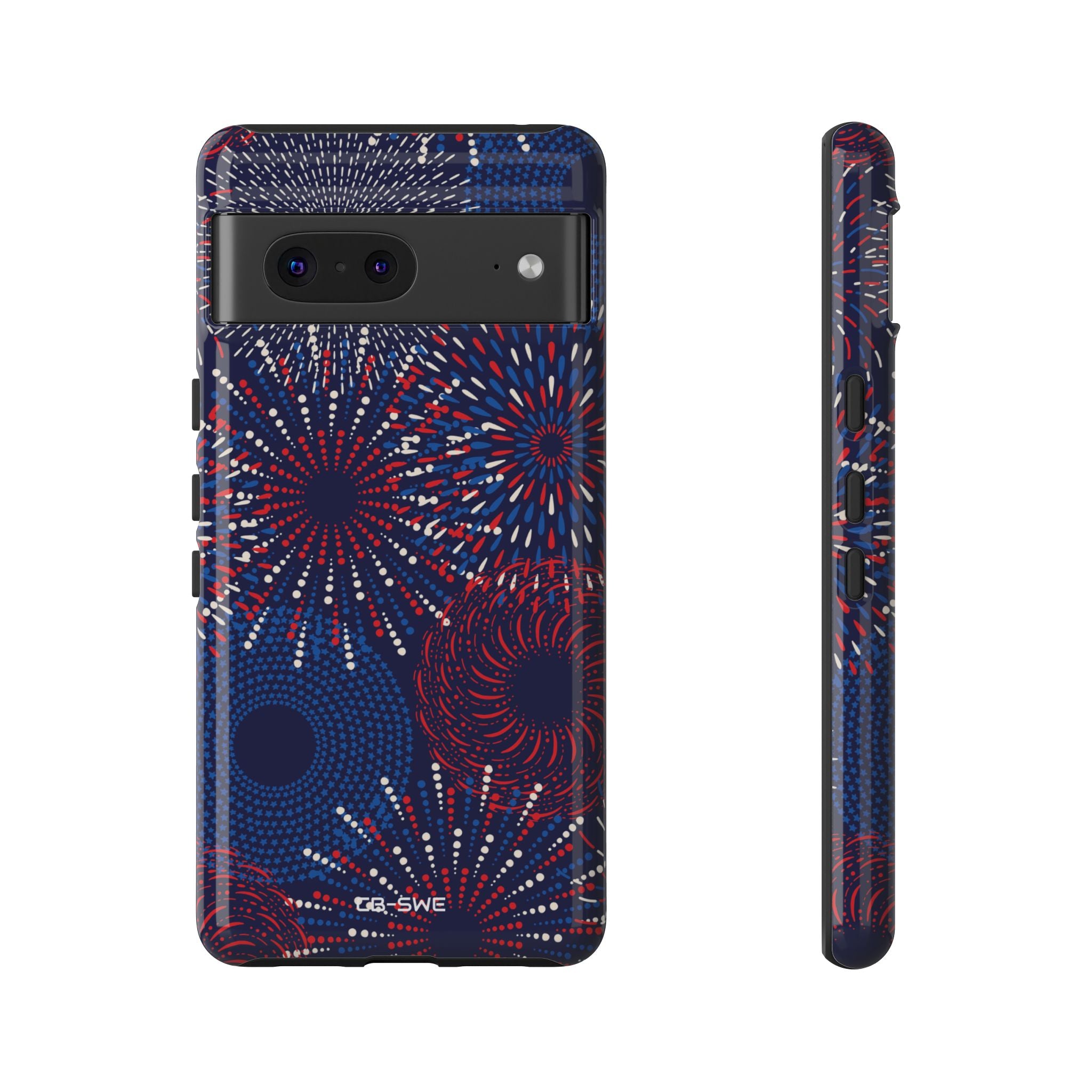 Vibrant Circles Emerge - Google Pixel Case