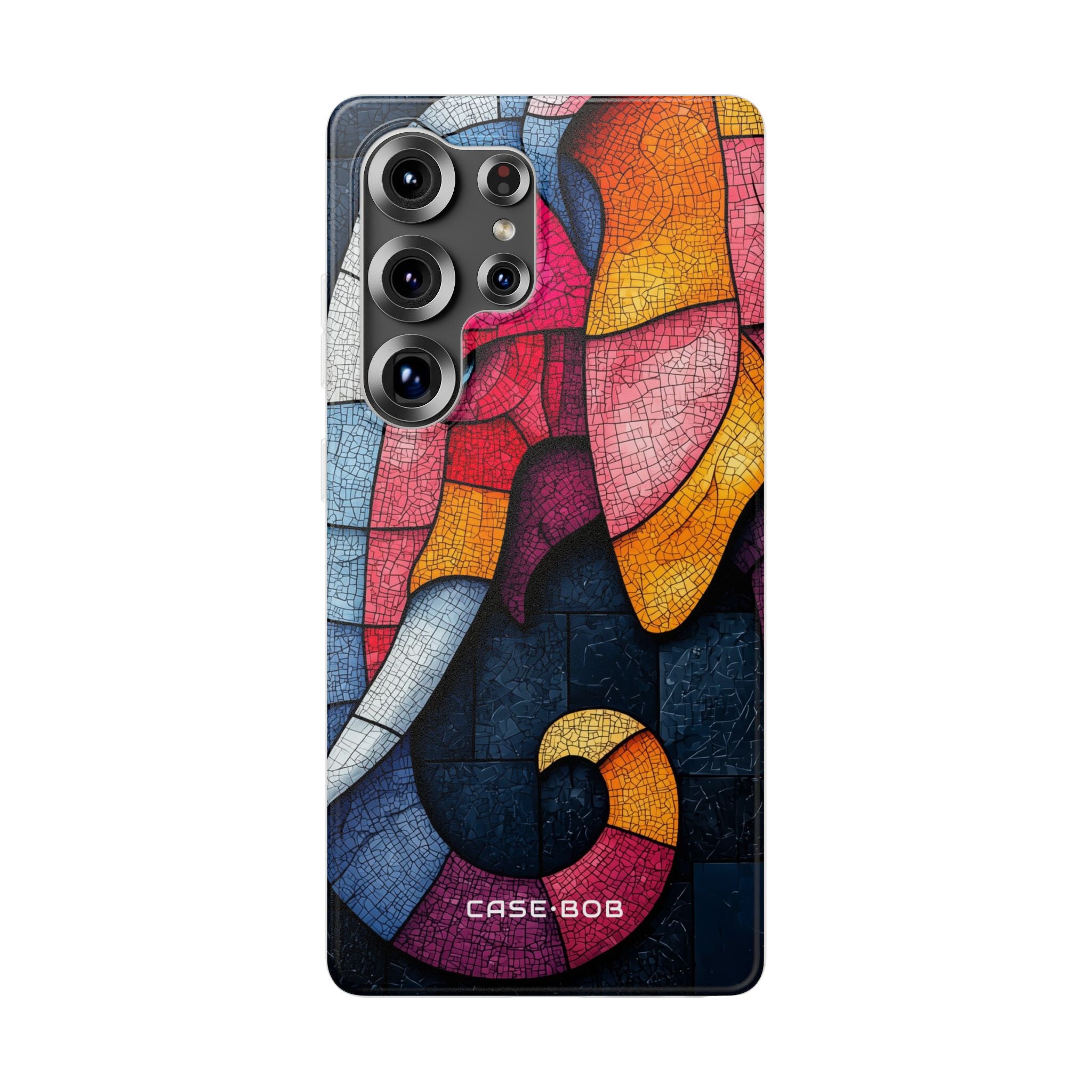 Elephant Mosaic Samsung S25 Ultra Case - Soft