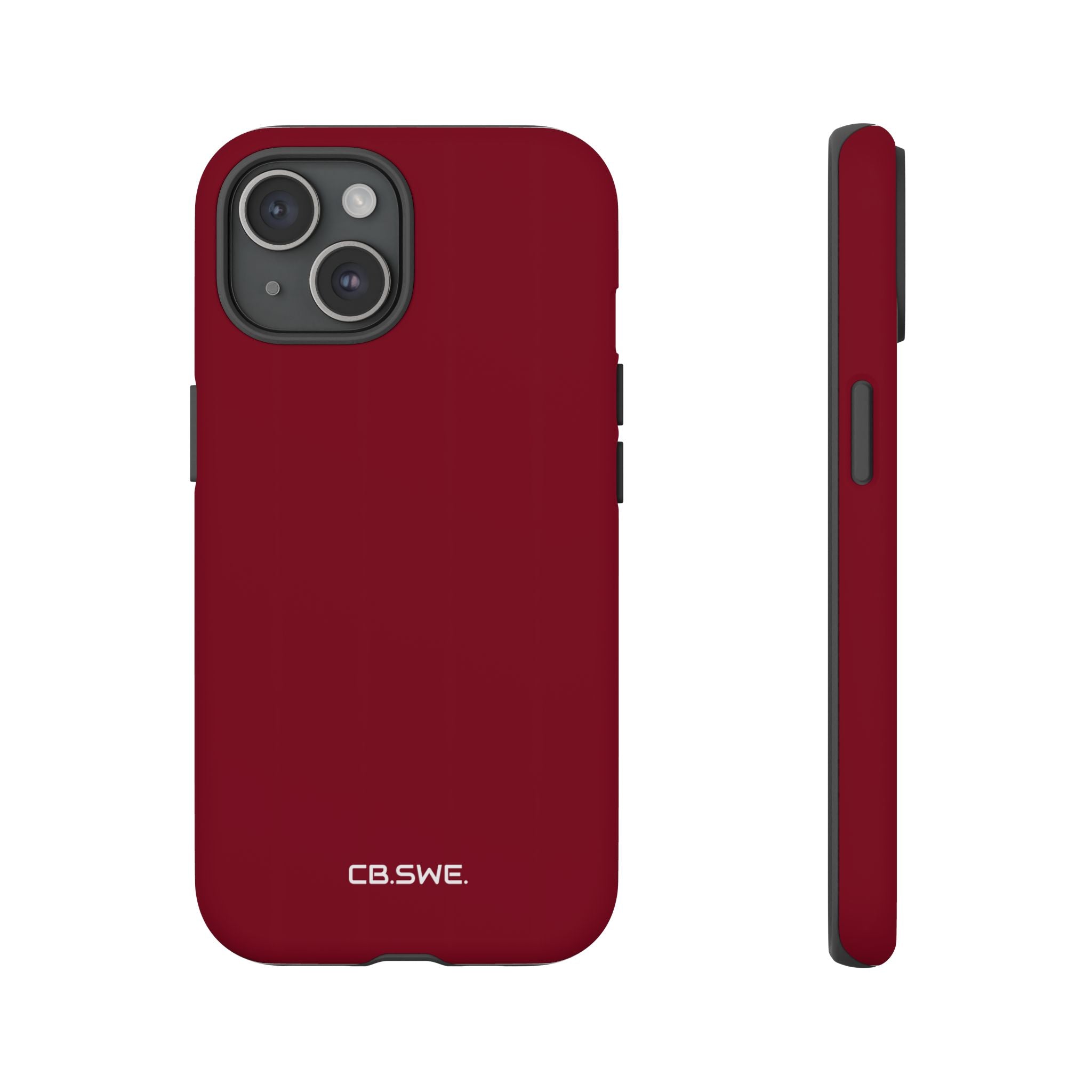 Burgundy iPhone Case - Tough