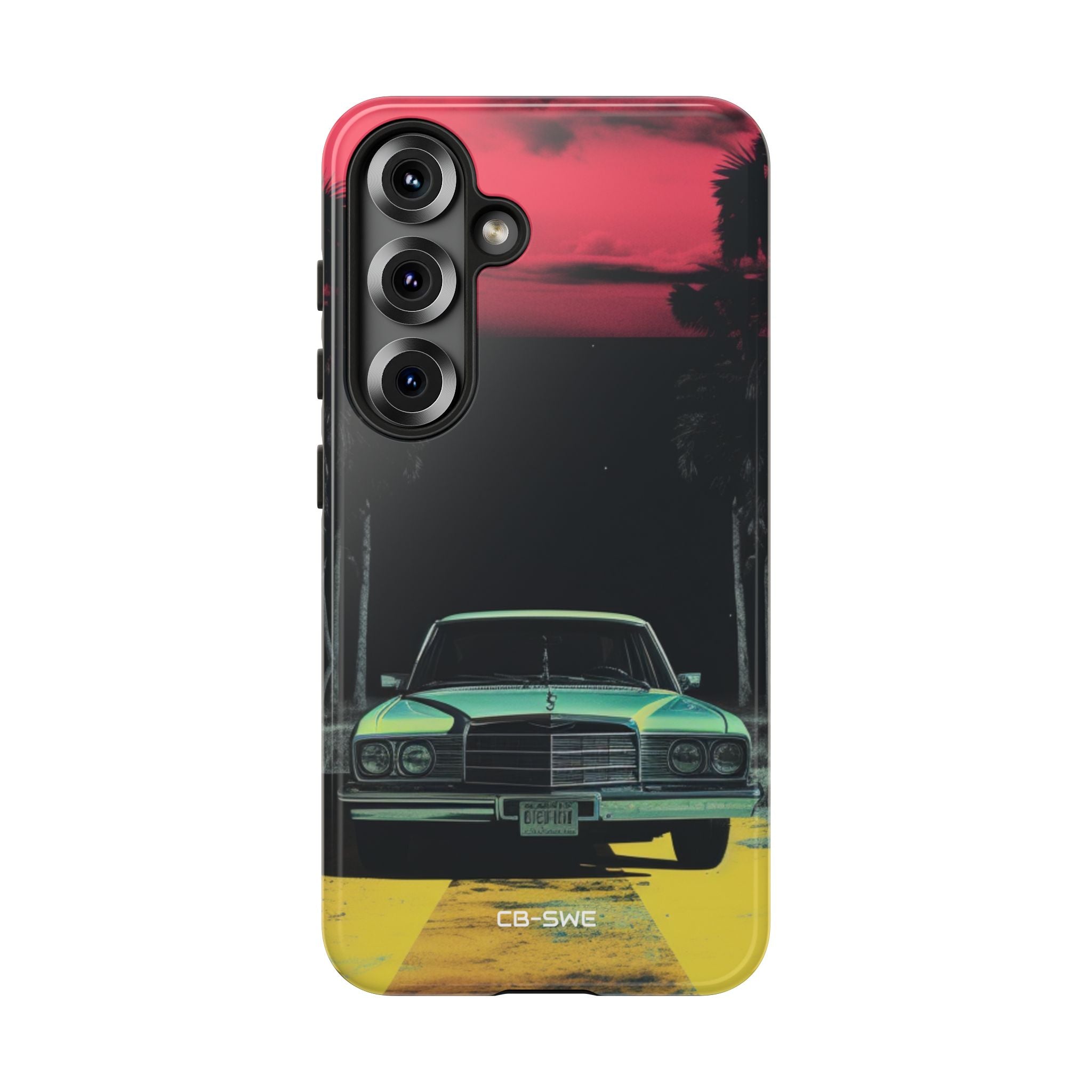 Retro Futuristic Nightscape - Samsung Case