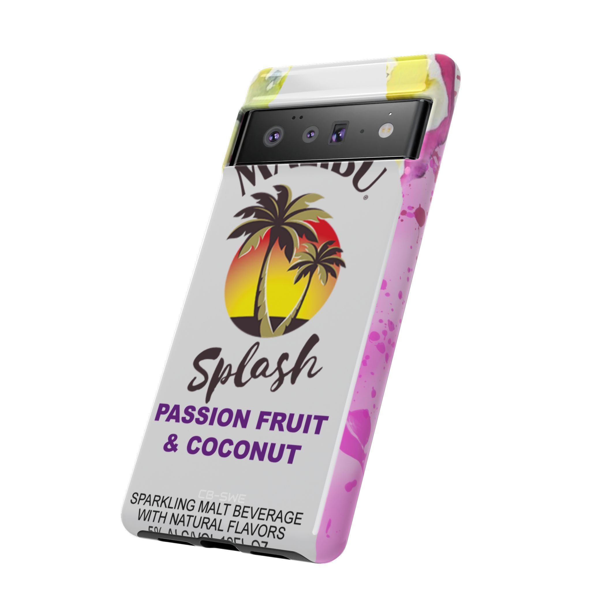 Tropical Sunset Splash - Google Pixel Case