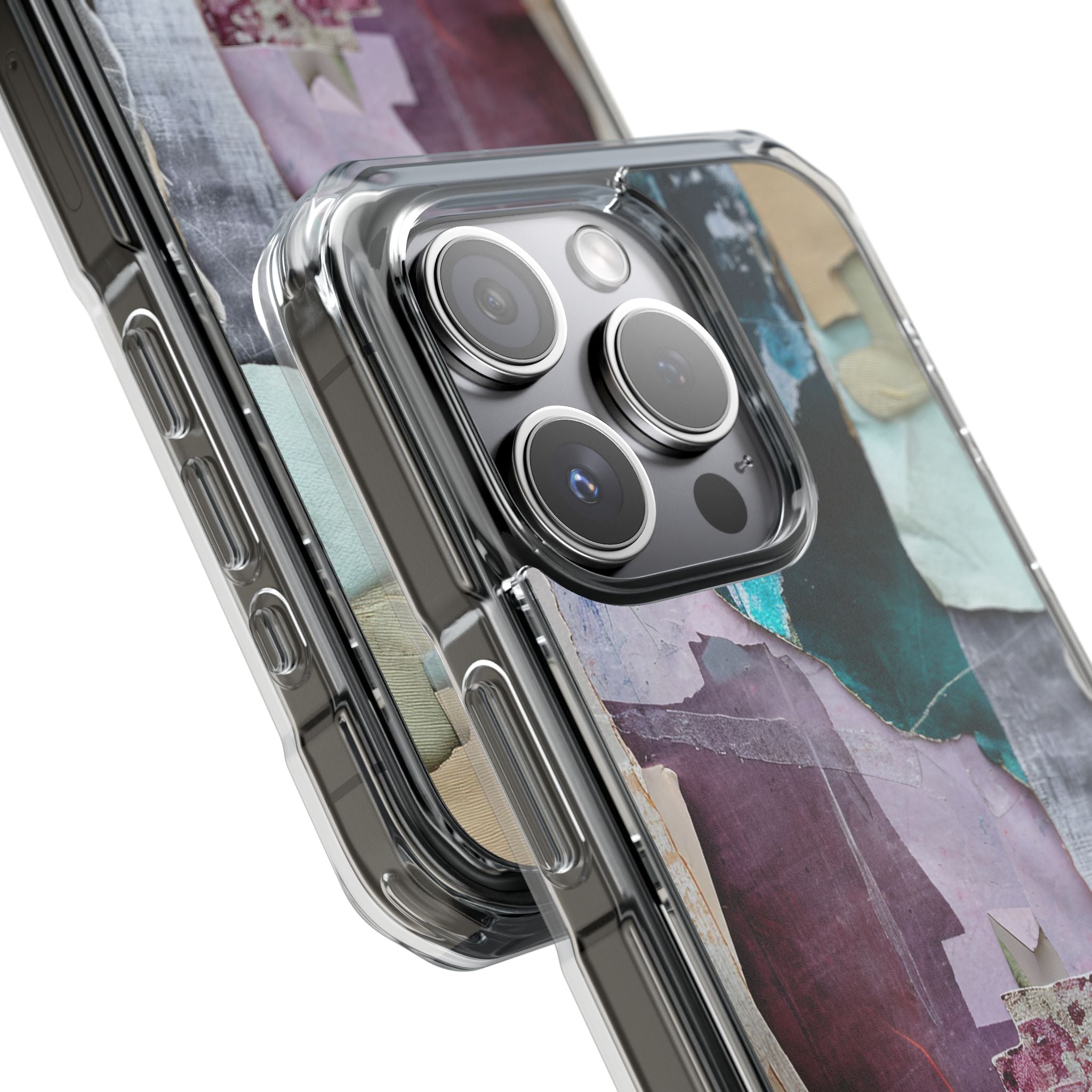Layered Earth Bloom iPhone 15 - Impact Clear+