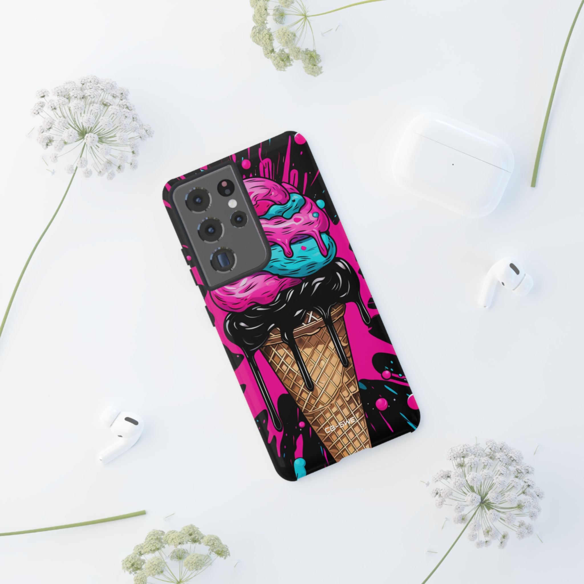 Neon Ice Cream Burst - Samsung Case