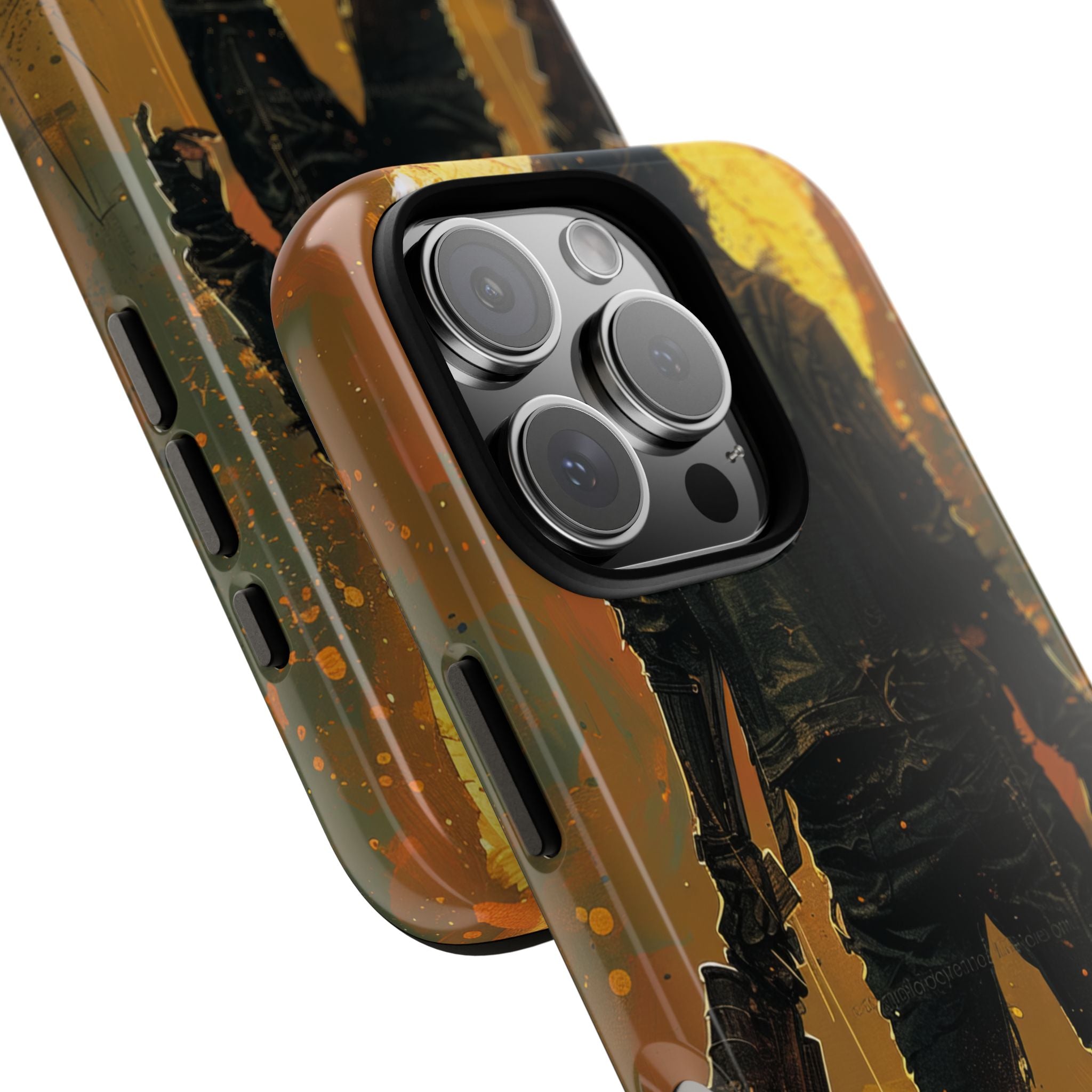 Crimson Fallout Horizon iPhone 16 - Tough