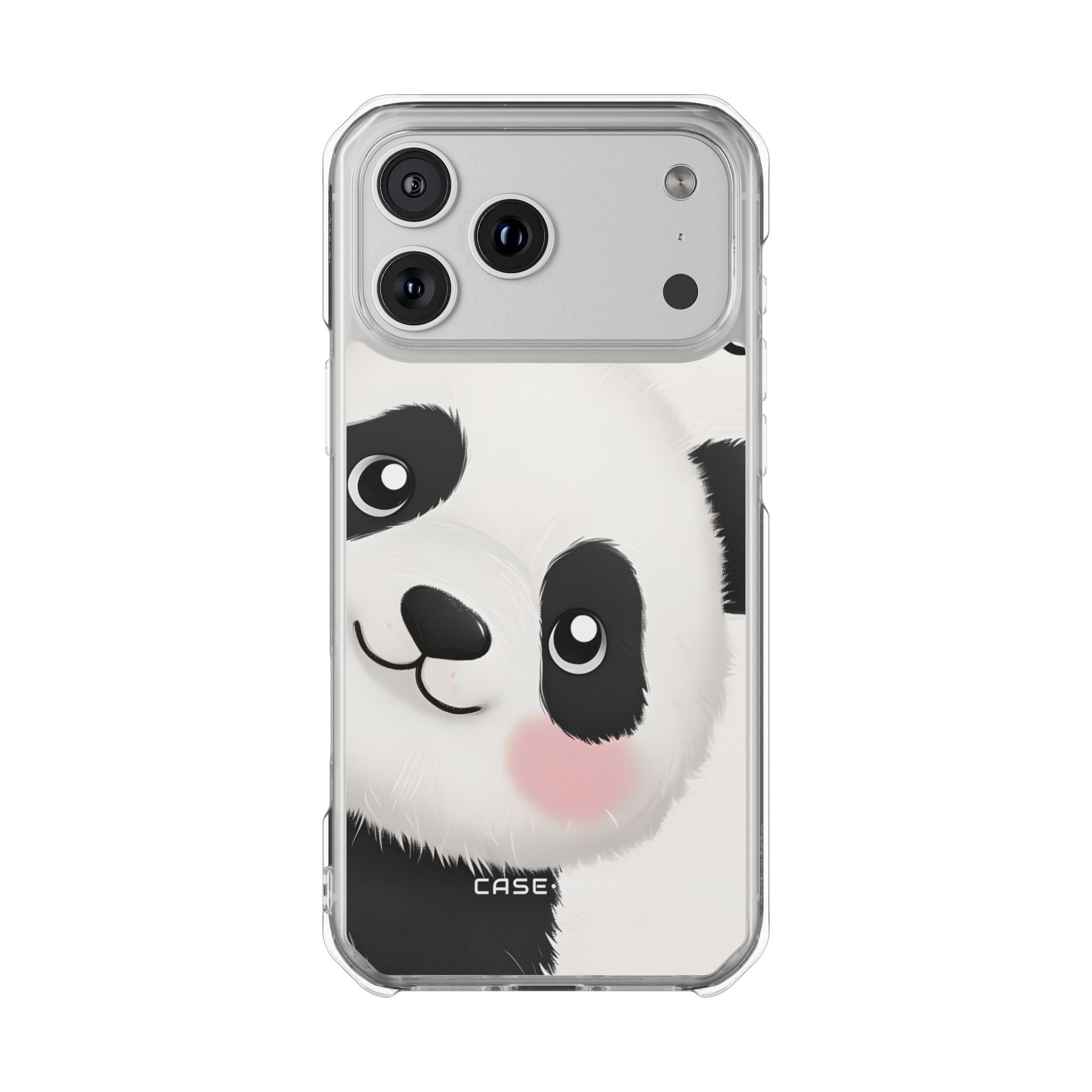 Panda Smile iPhone 17 Pro Max Case - Impact