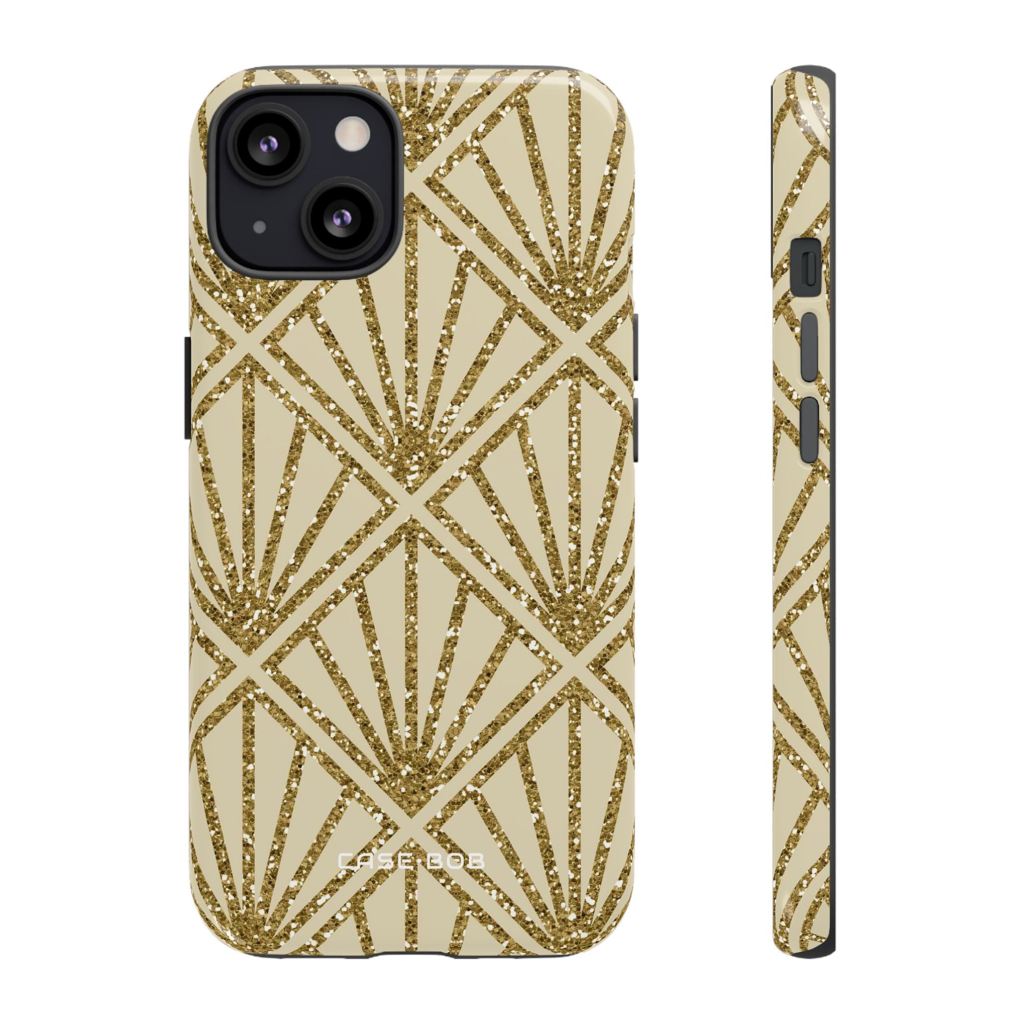 Gold Diamond Radiance iPhone 13 Case - Tough