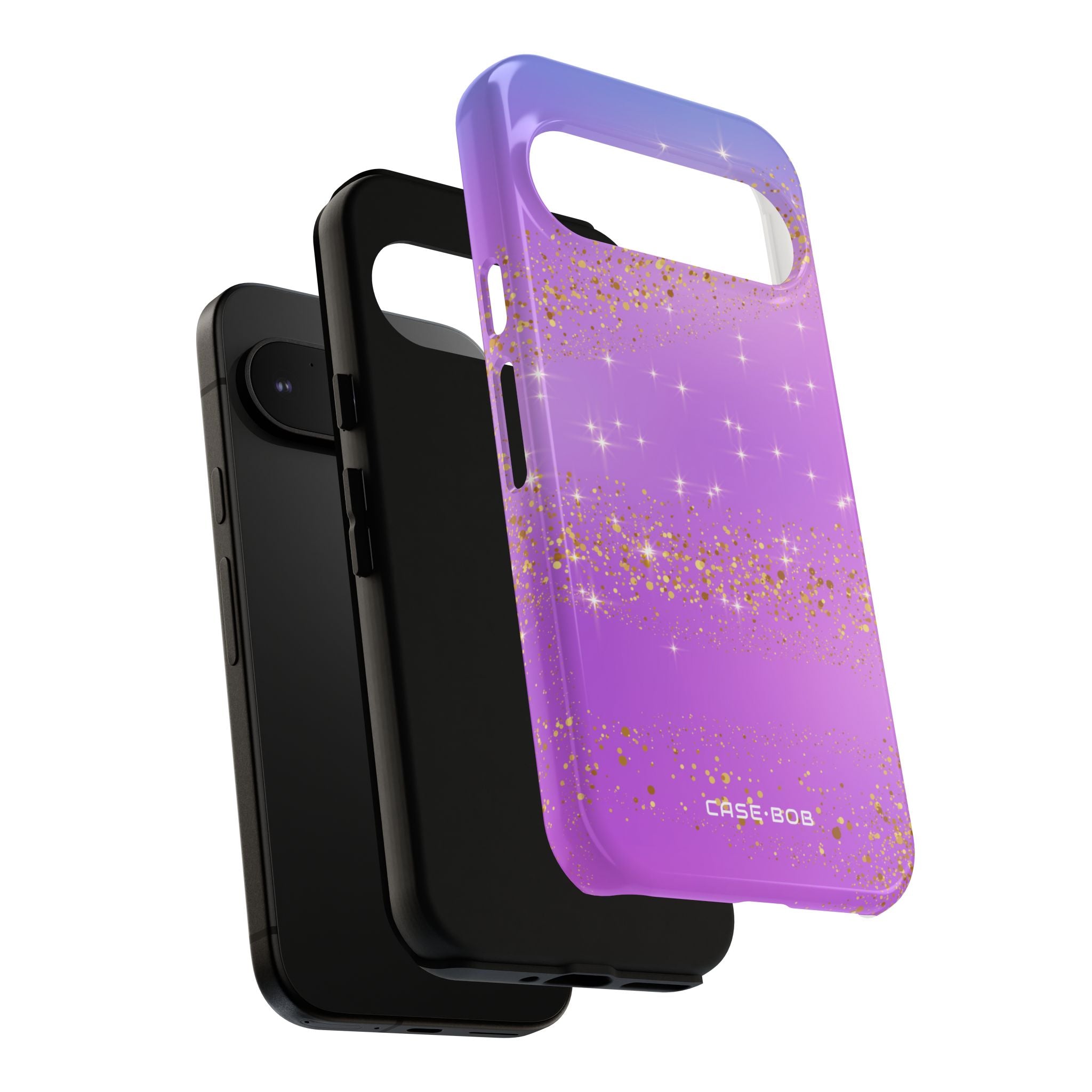 Golden Glide Google Pixel 9 Case - Tough