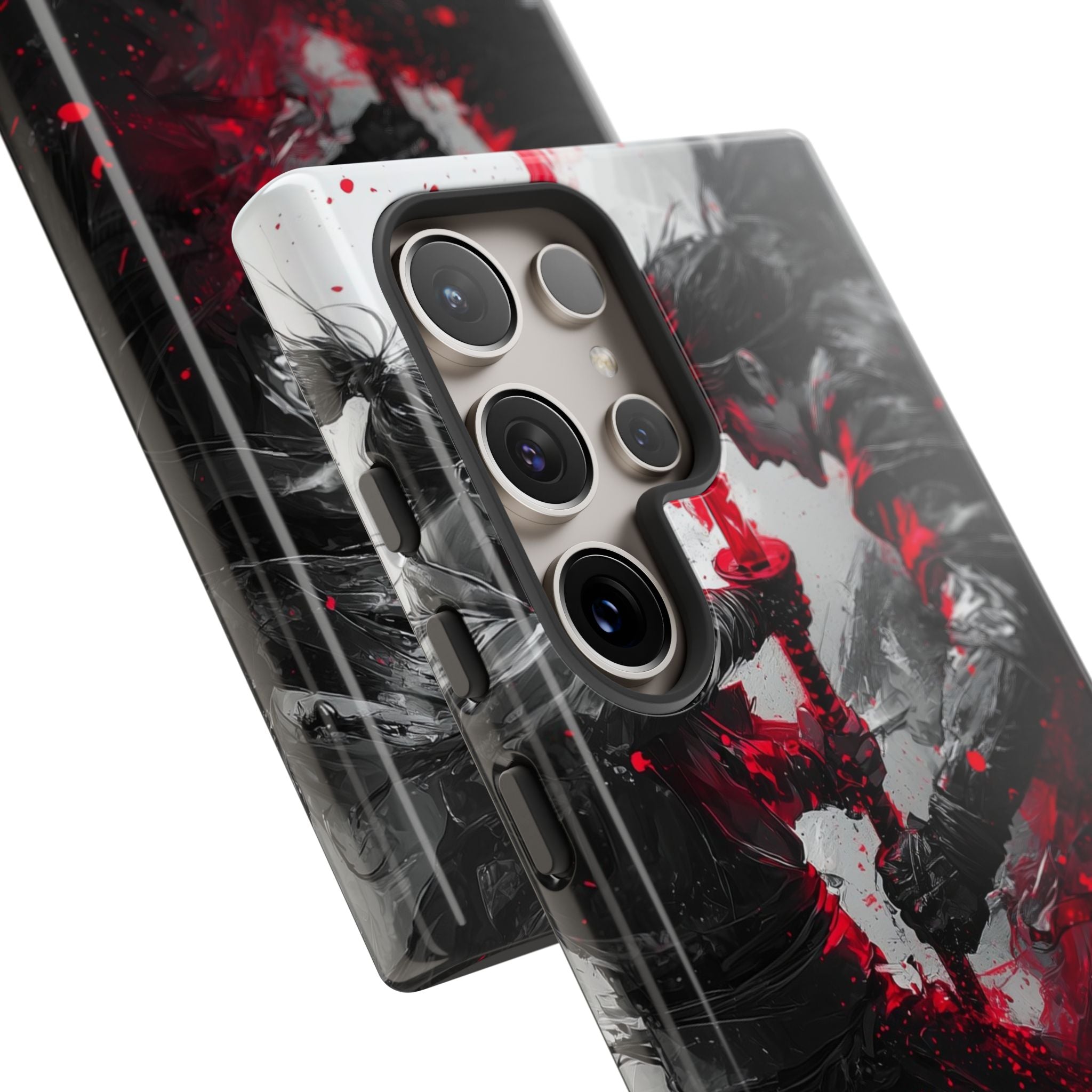 Crimson Blade Clash - Samsung Case
