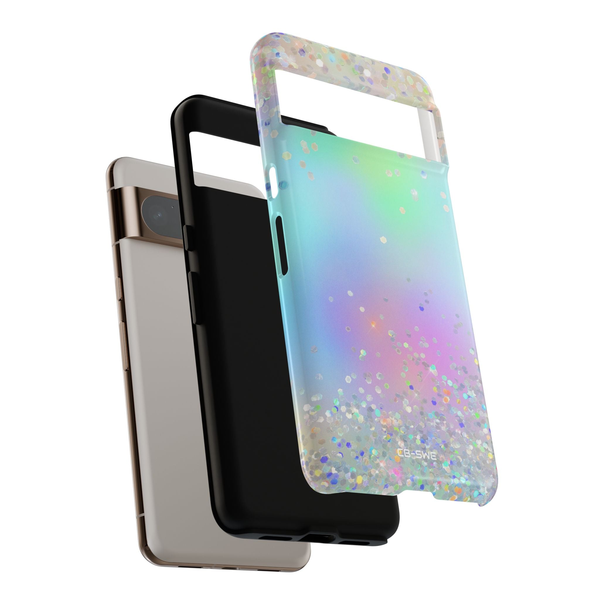 Pastel Dreams Glitter - Google Pixel Case