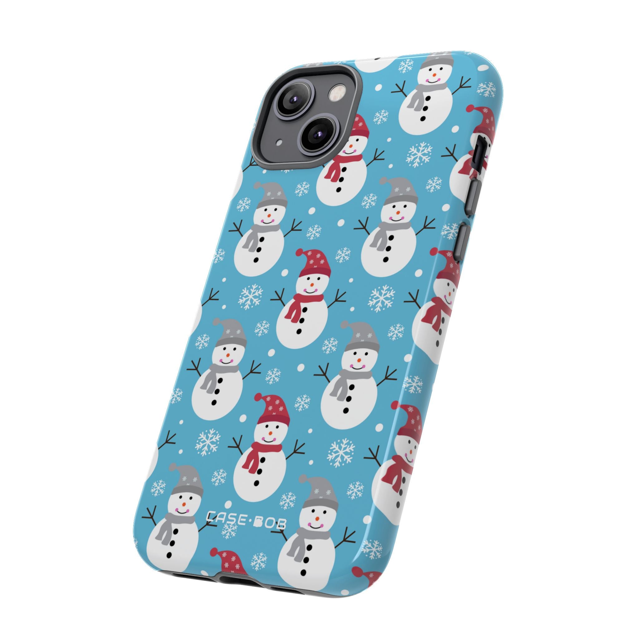 Snowman Parade iPhone 14 Plus Case - Tough