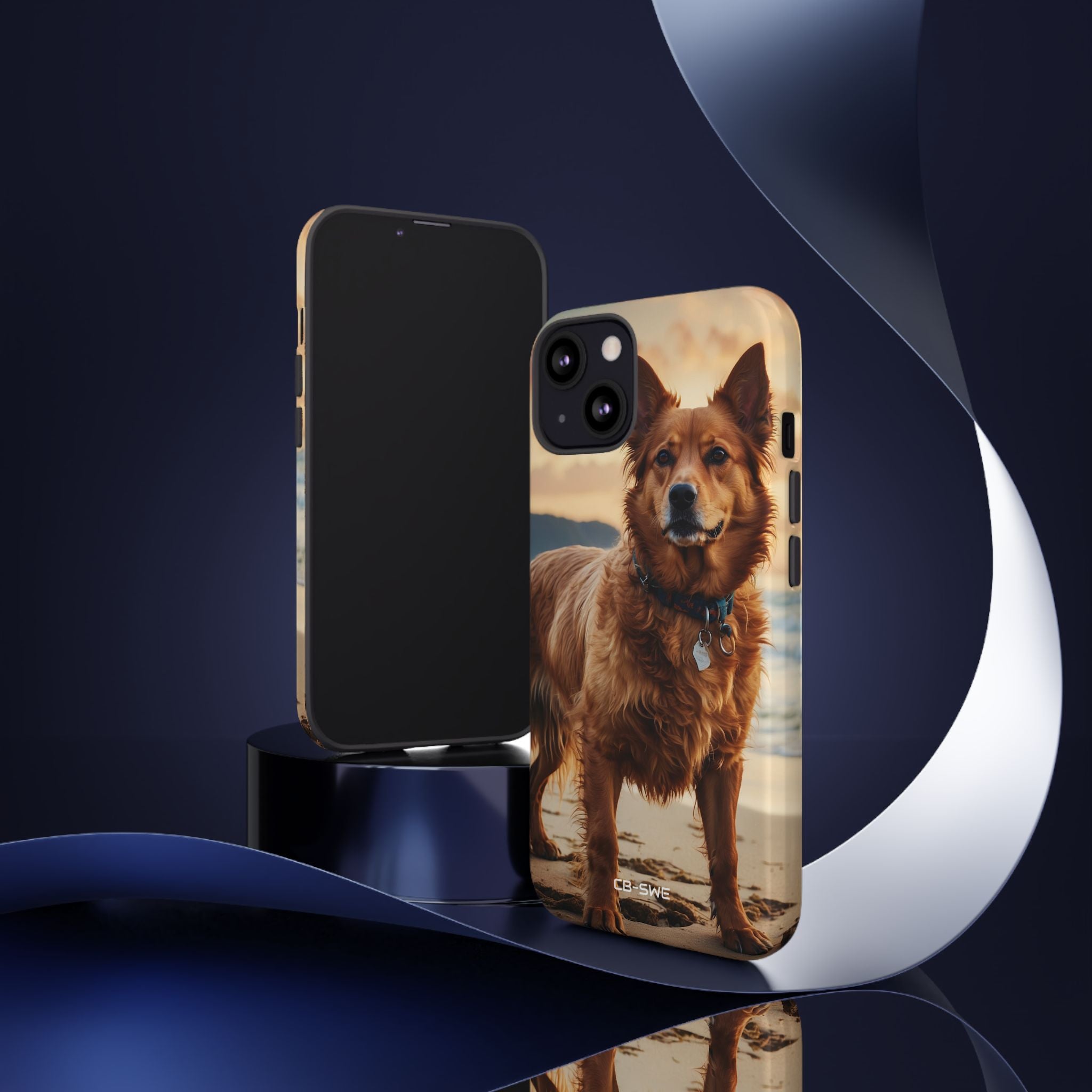 Golden Dog Plays - iPhone Case