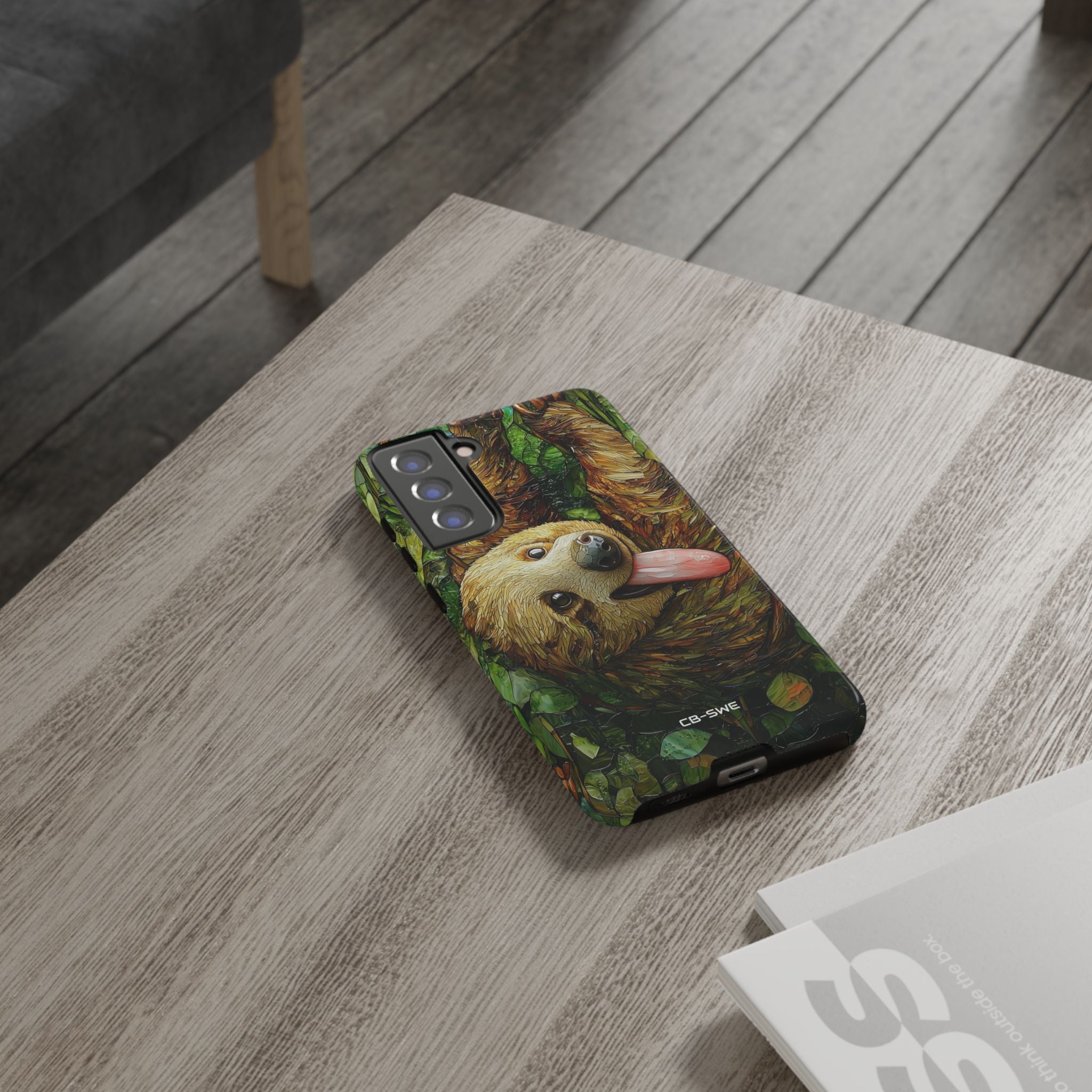 Sloth Hangs Playfully - Samsung Case