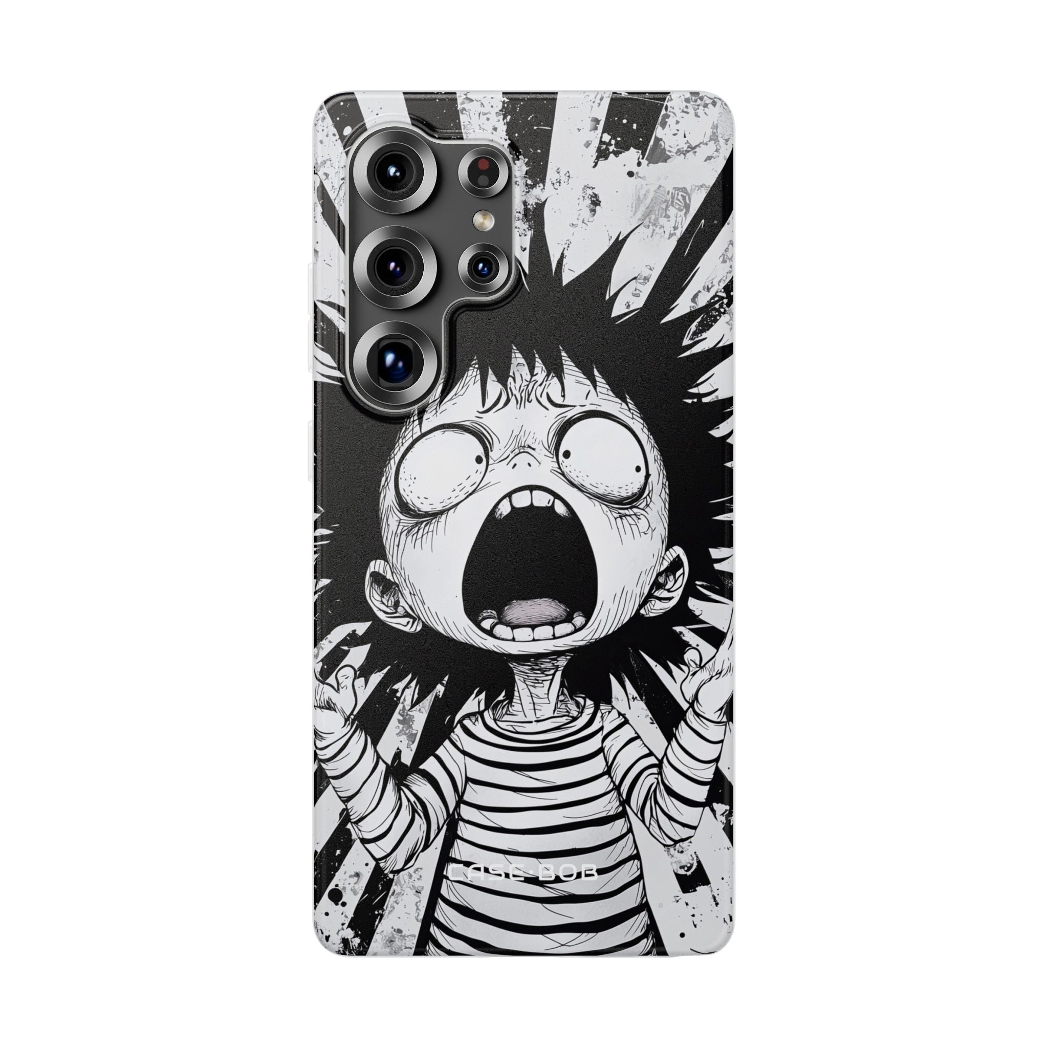 Screaming Stripes Samsung S25 Ultra Case - Soft