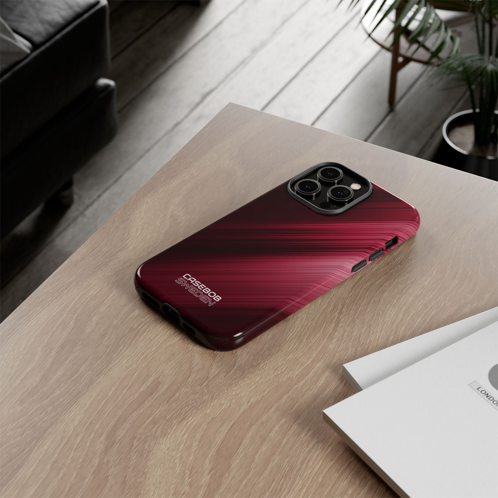 Crimson Drift Motion iPhone 14 - Tough