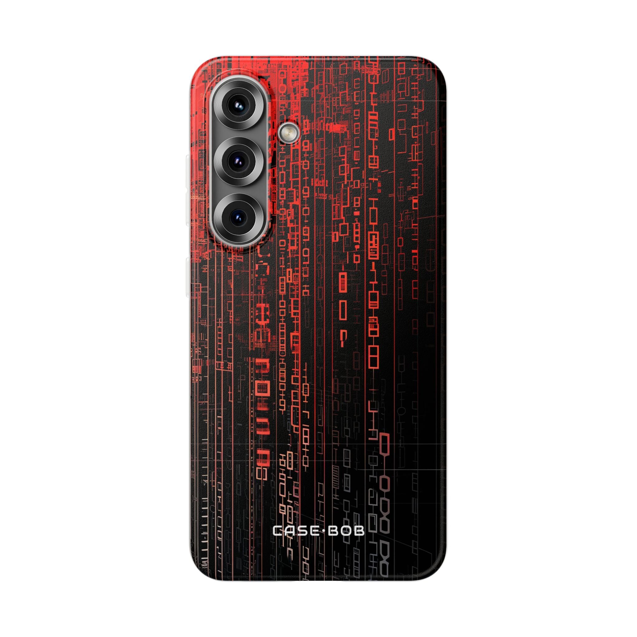 Crimson Glyphs Samsung S25 Case - Soft