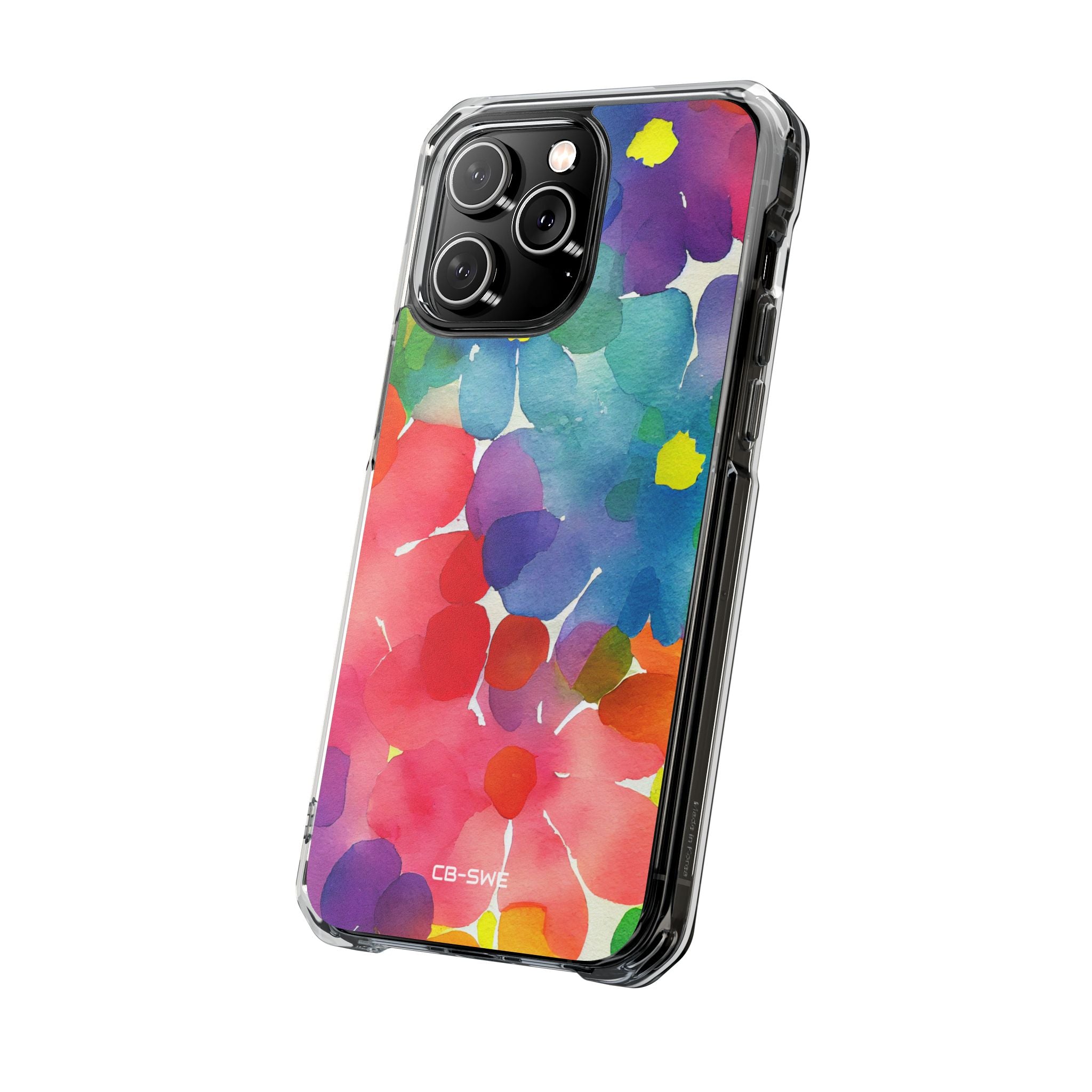 Fluid Color Petals iPhone Case - Impact