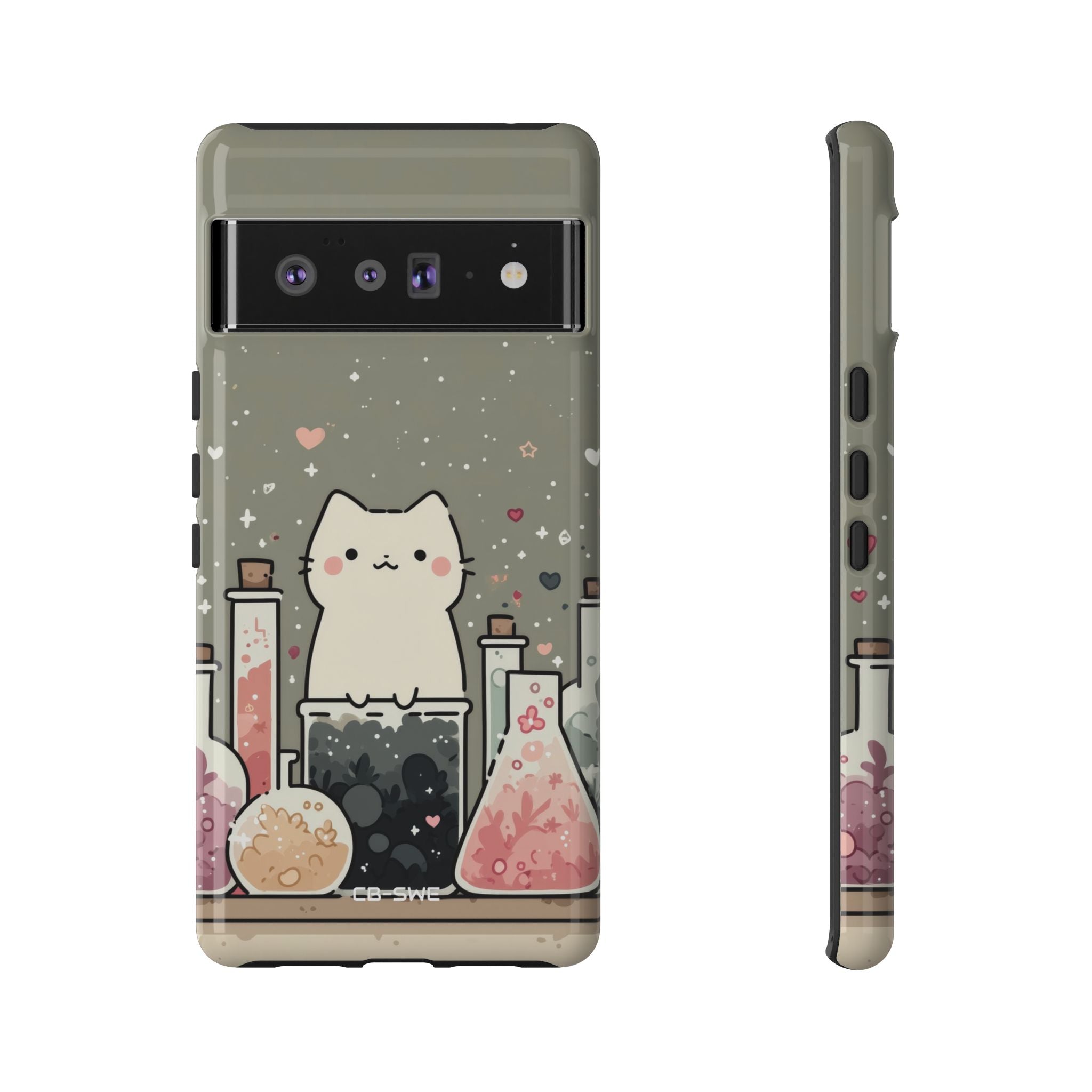 Cat Explores Potions - Google Pixel Case