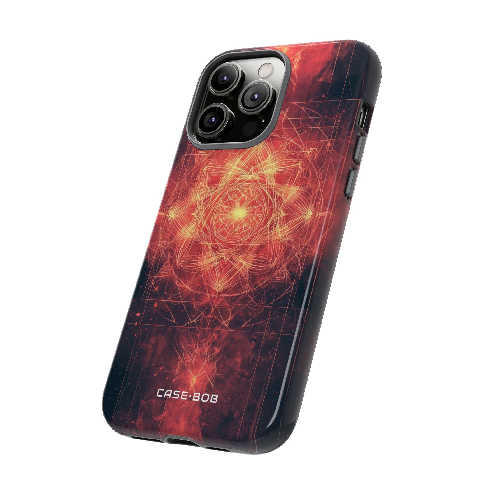 Radiant Mandala iPhone 14 Pro Max Case - Tough