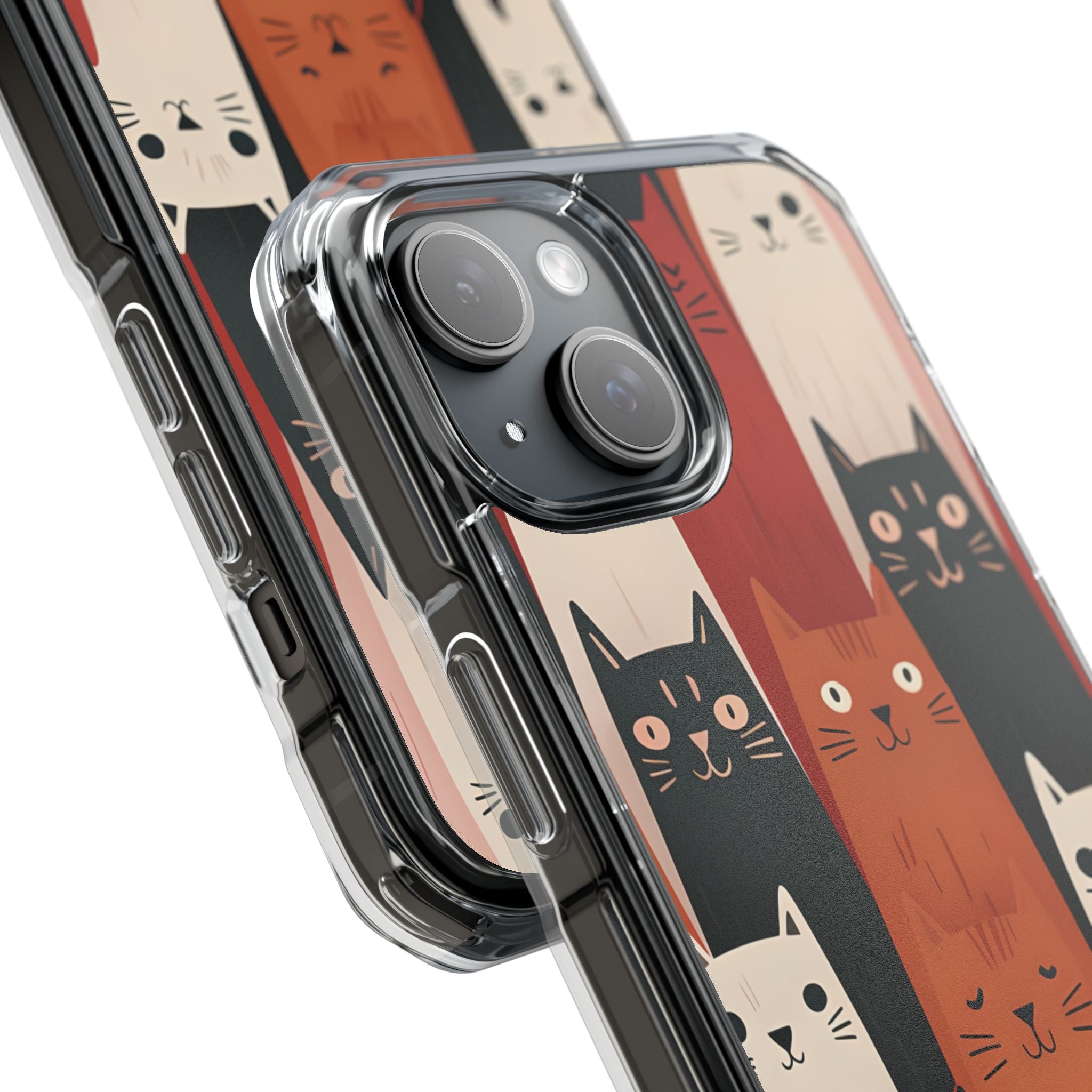 Cat Cascade iPhone 15 Case - Impact