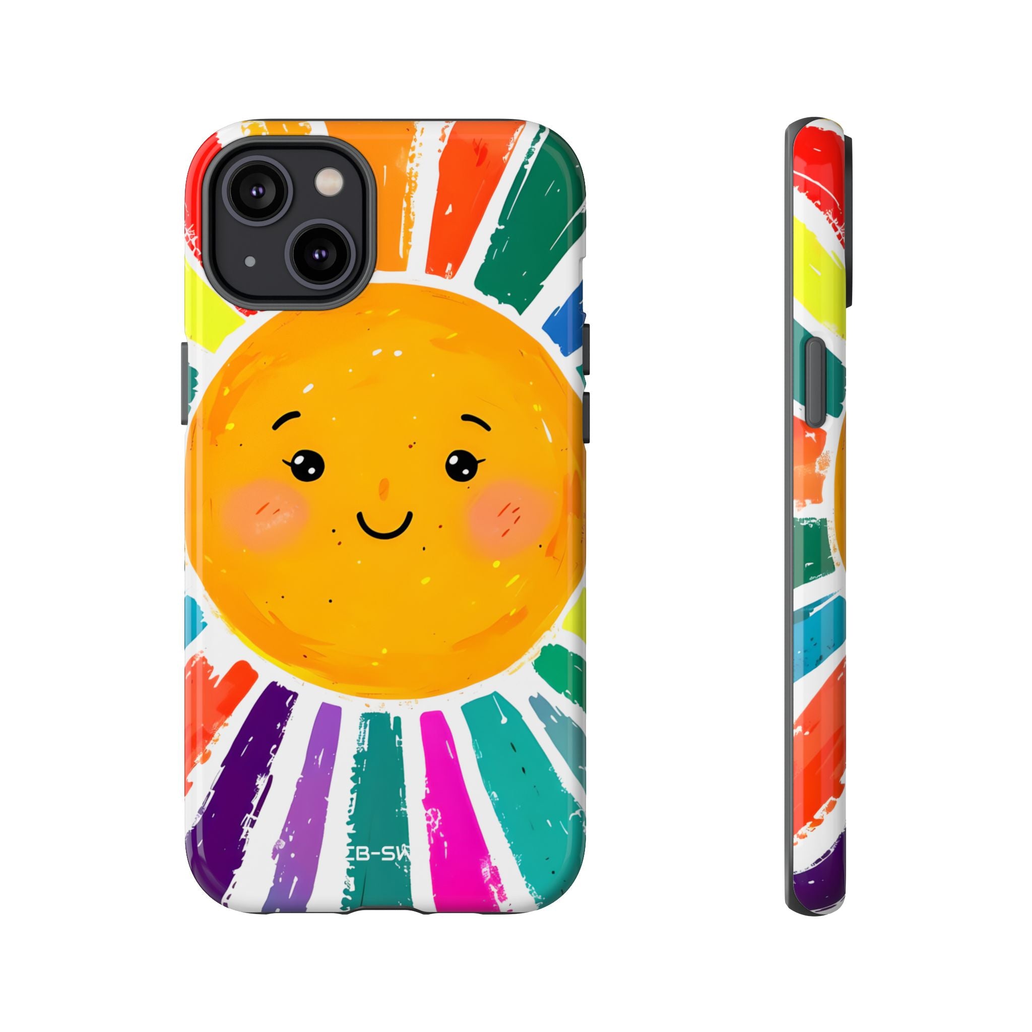 Radiant Smiling Sun - iPhone Case