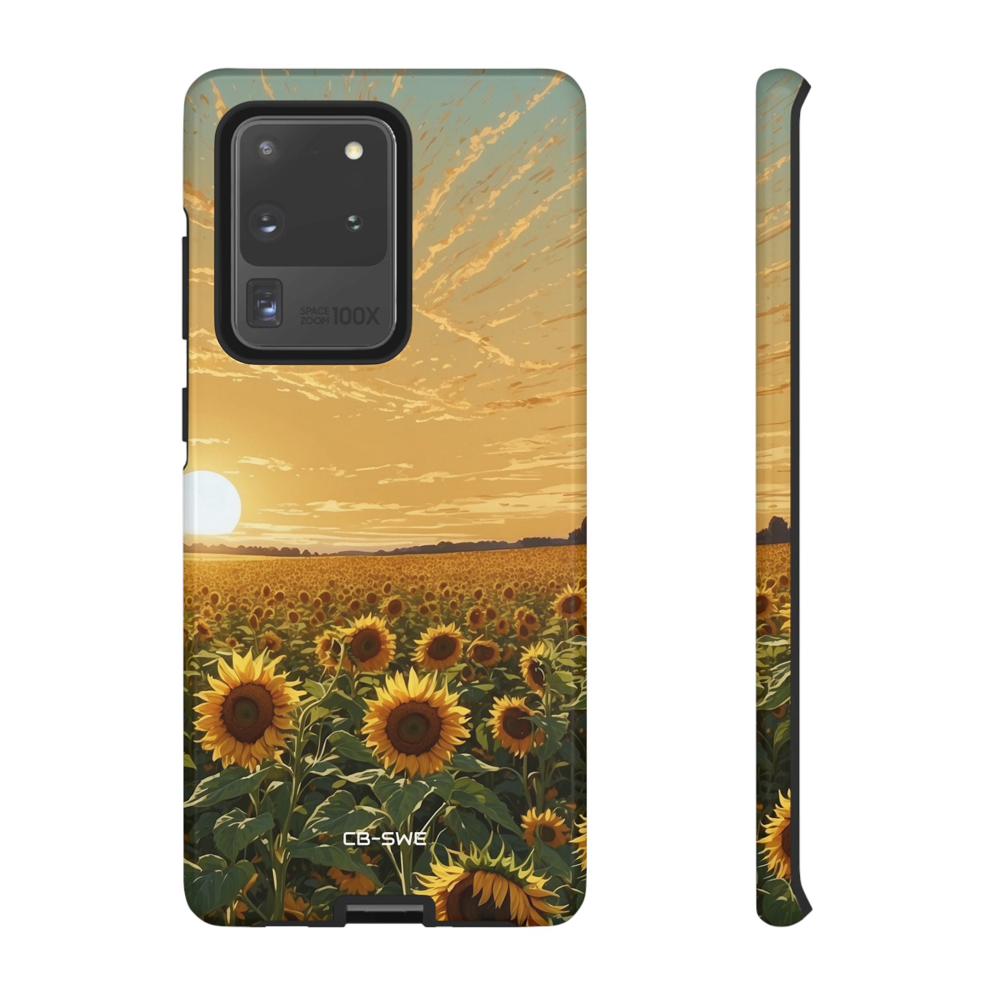Sunflowers Embrace Sunset - Samsung Case