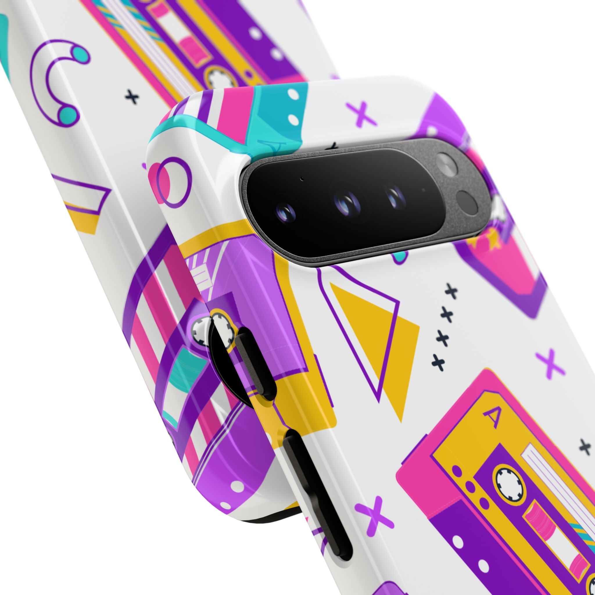 Retro Cassette Chaos - Google Pixel Case