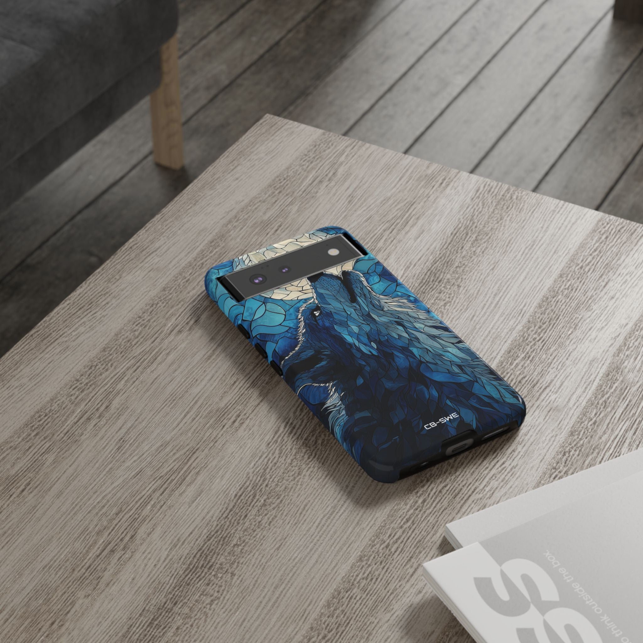 Wolf Howls Moonlight - Google Pixel Case