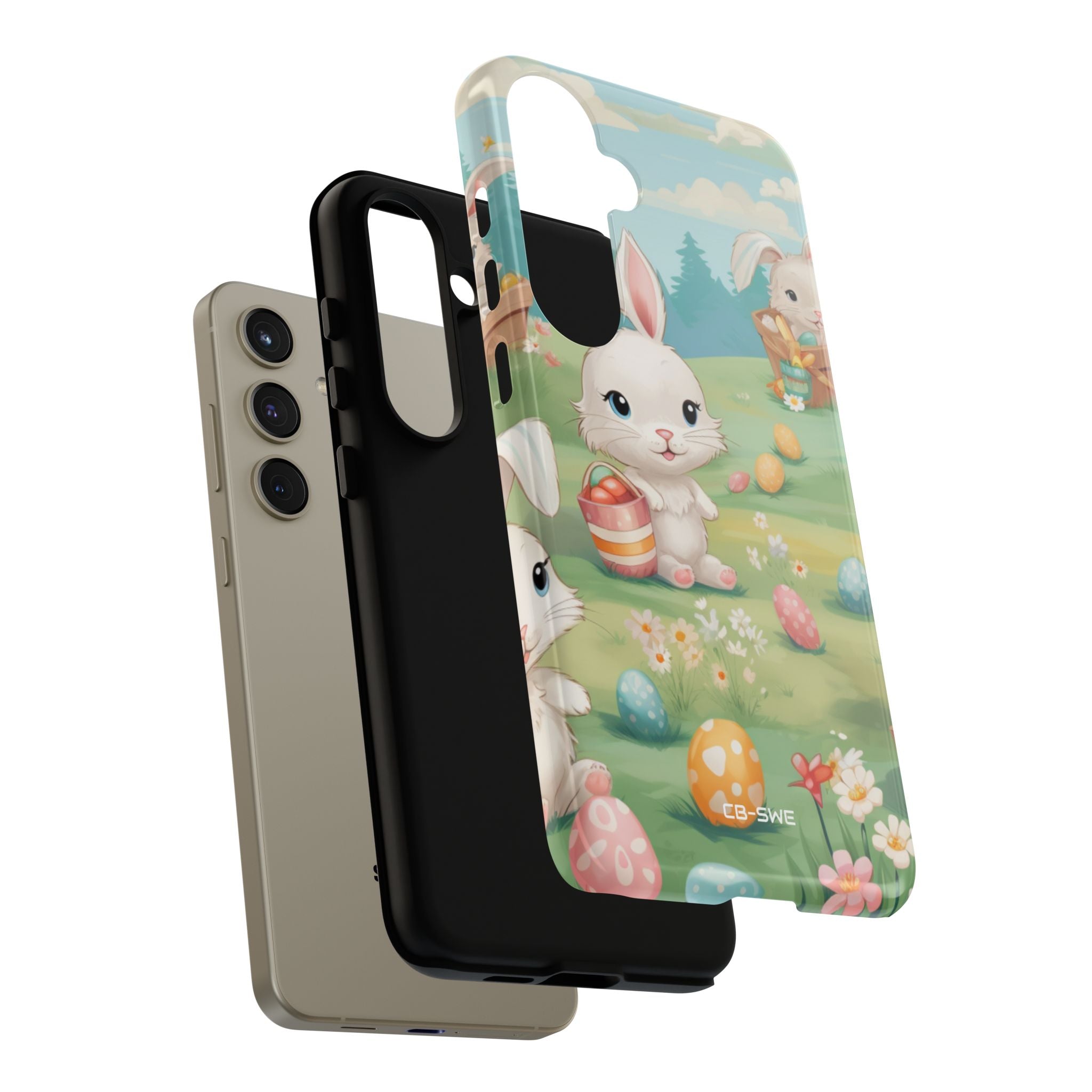 Bunnies Hunt Eggs - Samsung Case