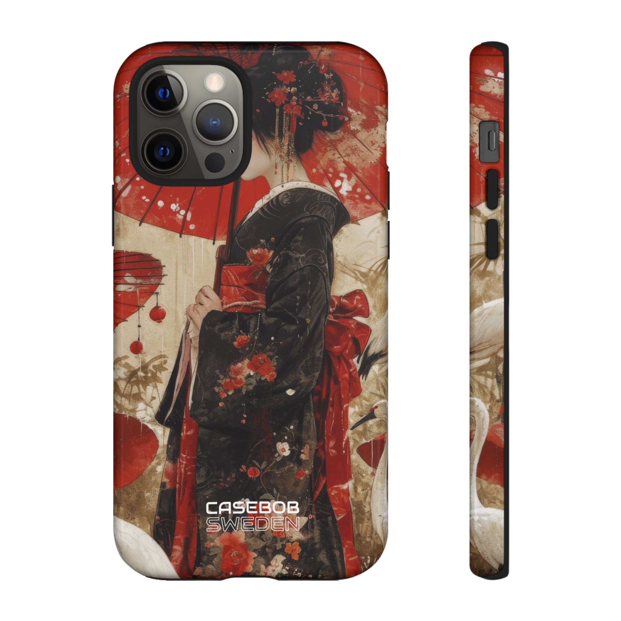 Scarlet Crane Dreams iPhone 12 - Tough
