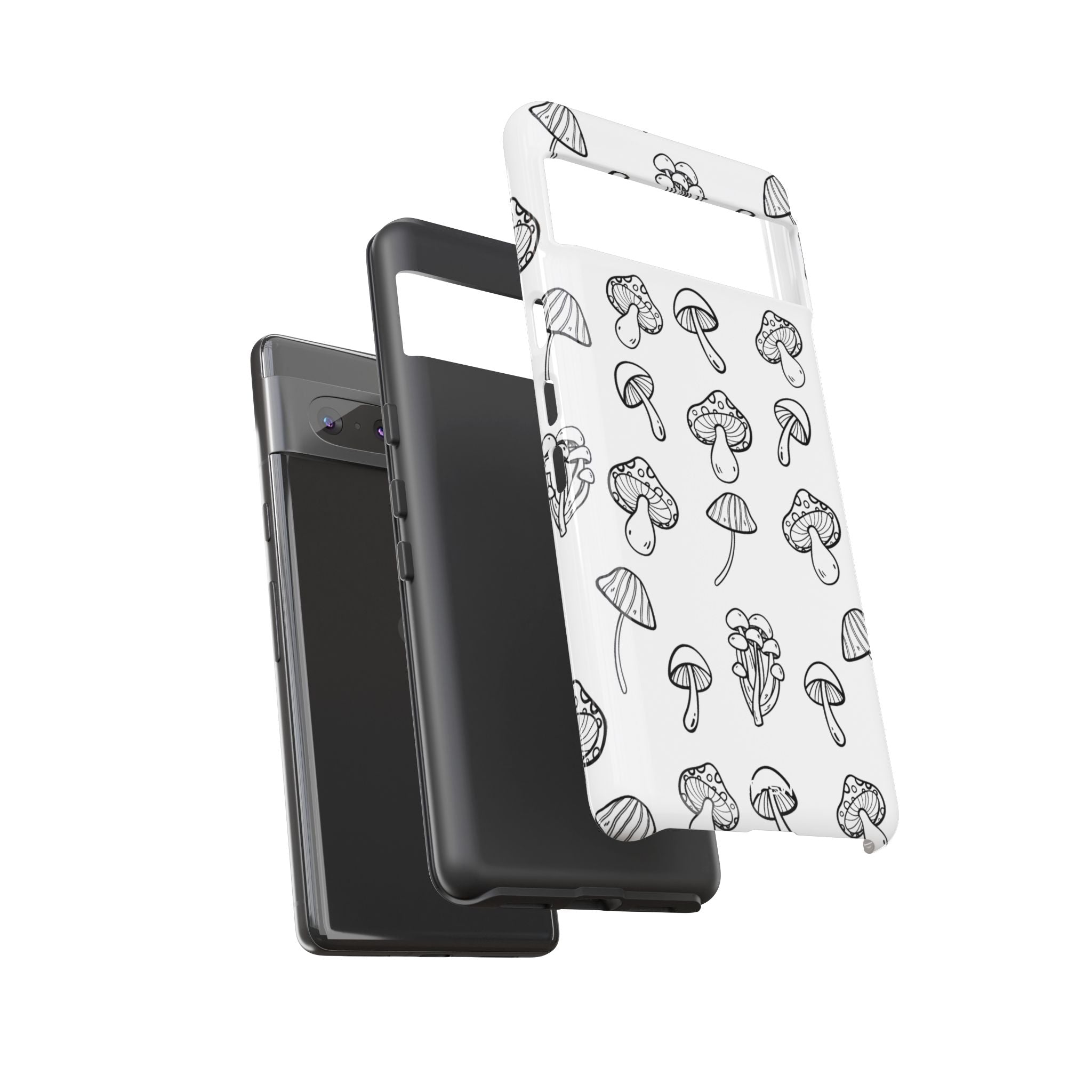 Mushroom Line Play - Google Pixel Case
