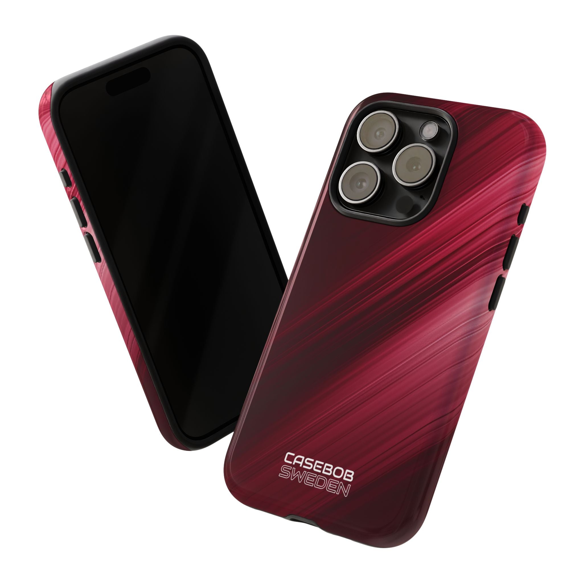Crimson Drift Motion iPhone 15 - Tough