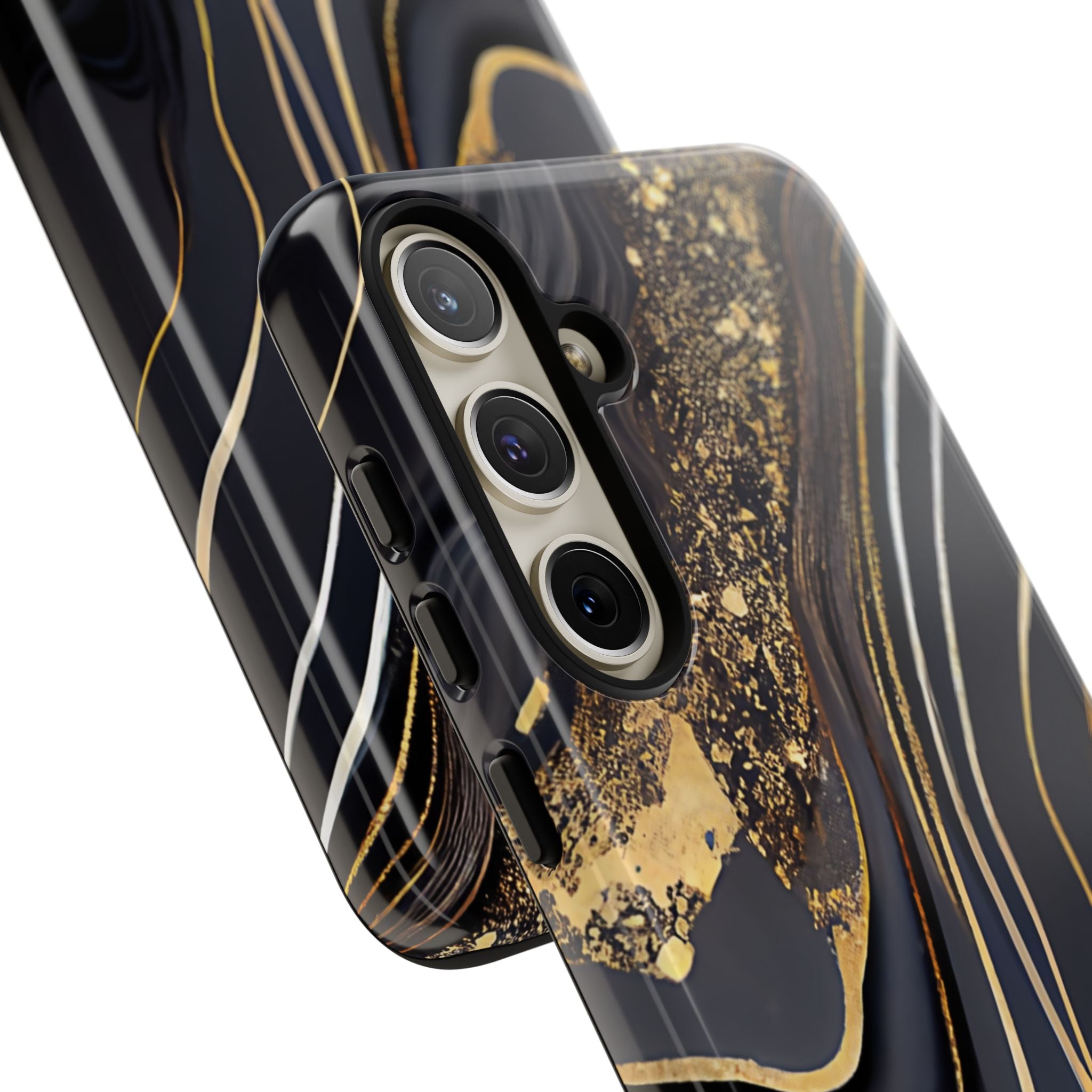 Elegant Gold Streams - Samsung Case