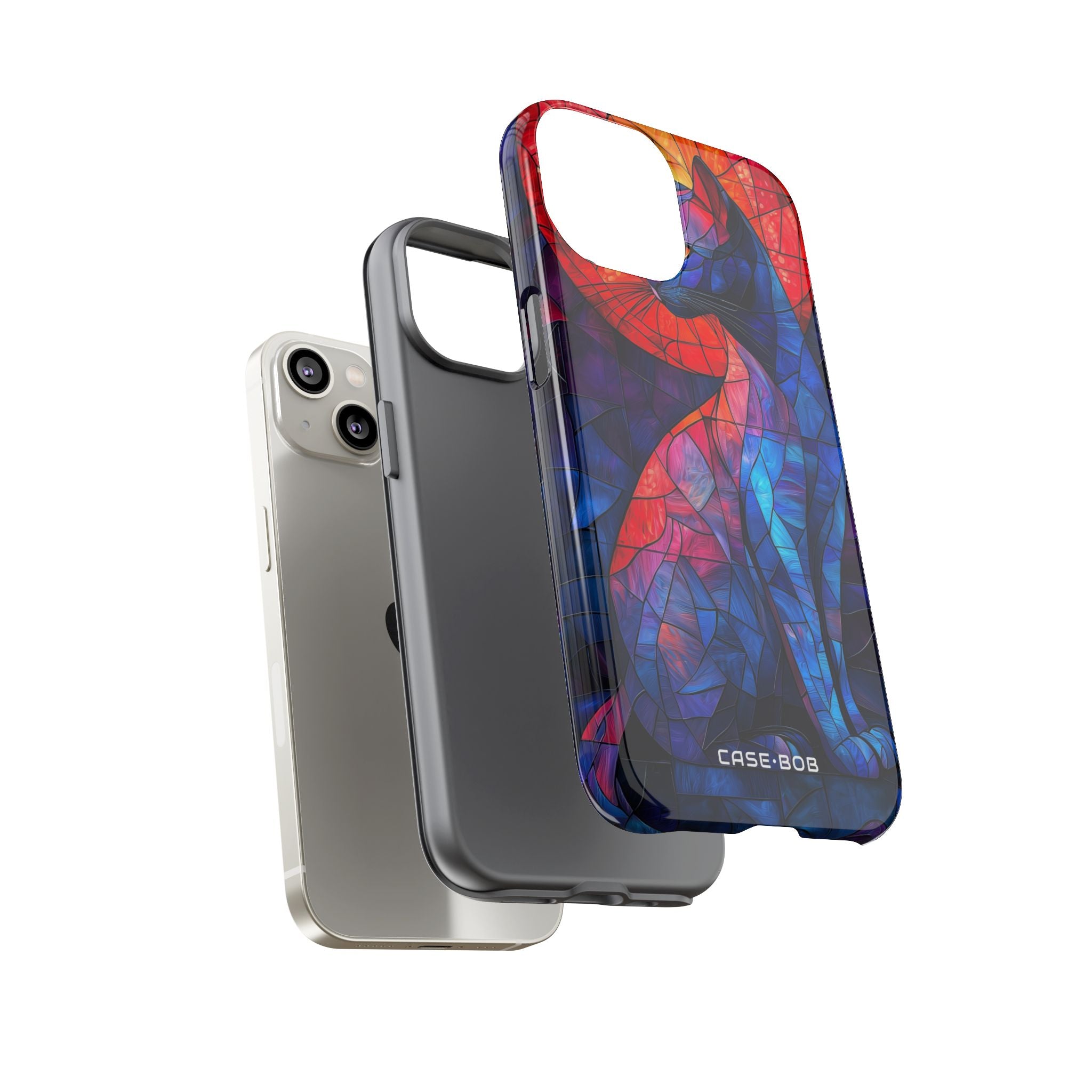 Celestial Cat iPhone 14 Case - Tough