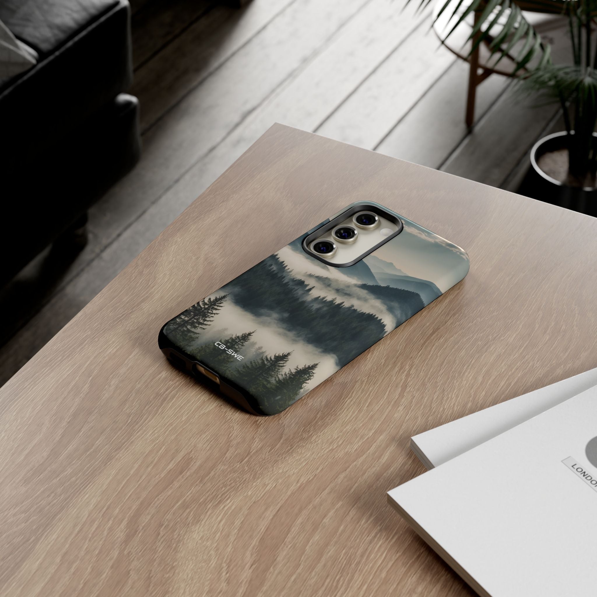 Misty Forest Embrace - Samsung Case