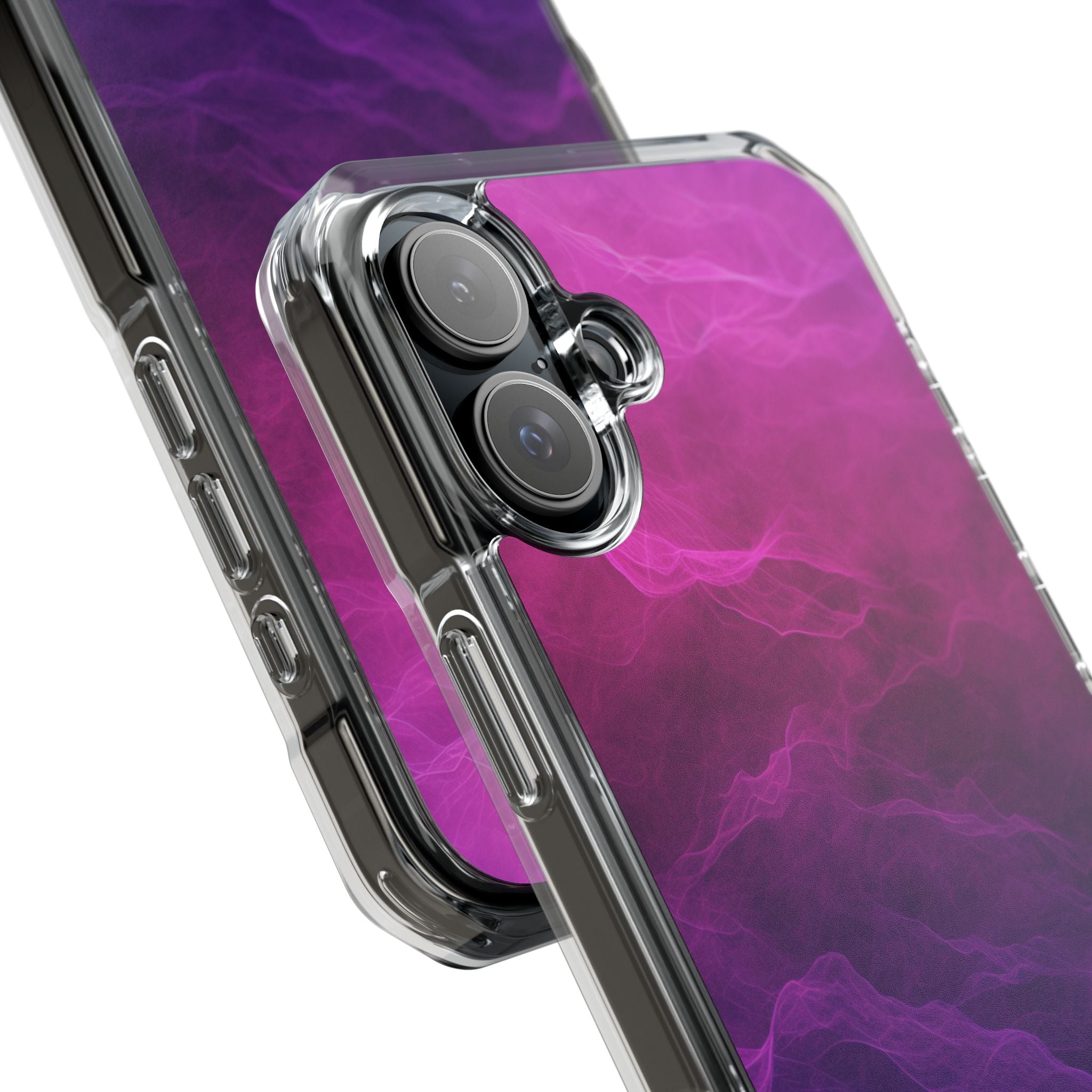 Violet Dream Currents iPhone 16 - Impact Clear+