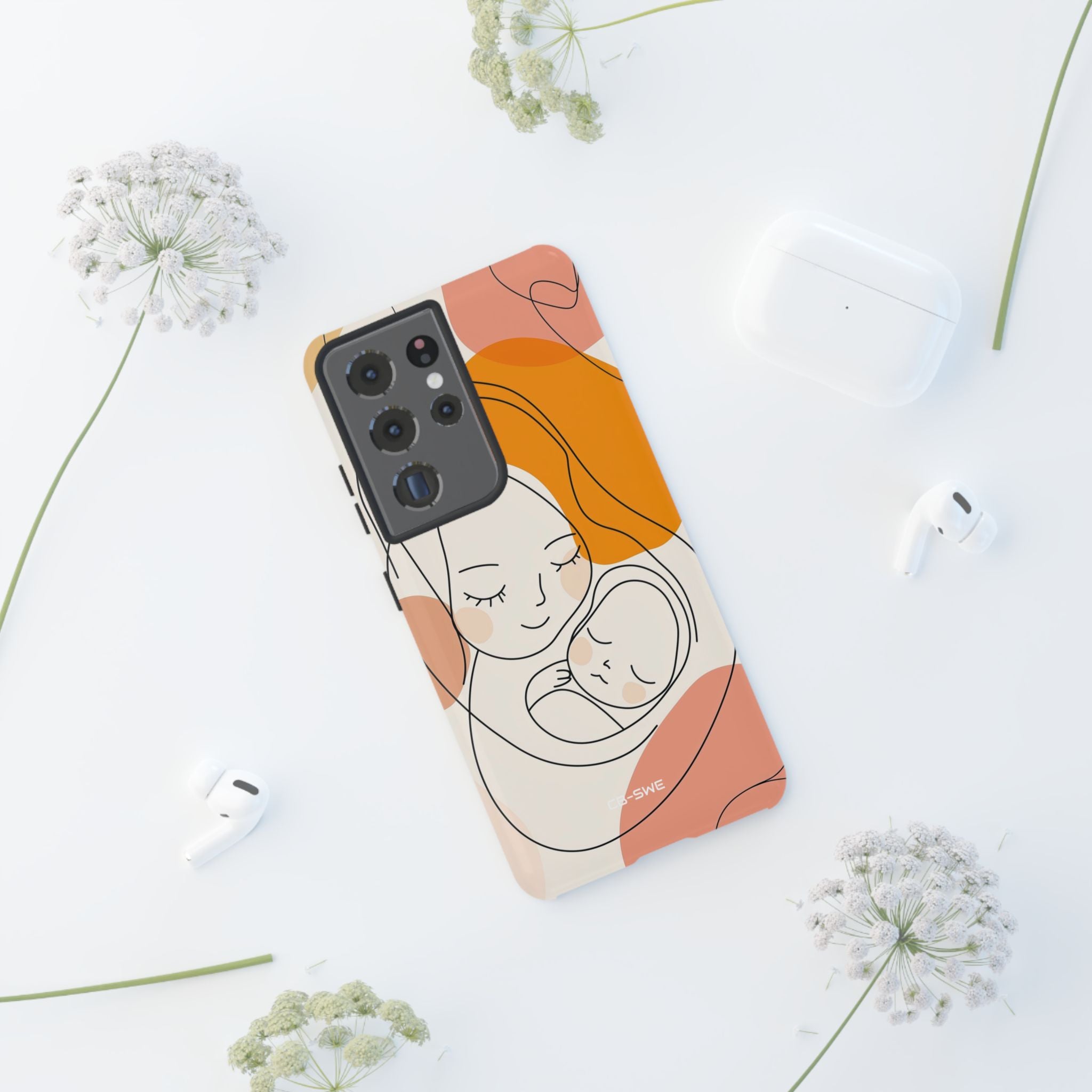 Mother Embraces Child - Samsung Case