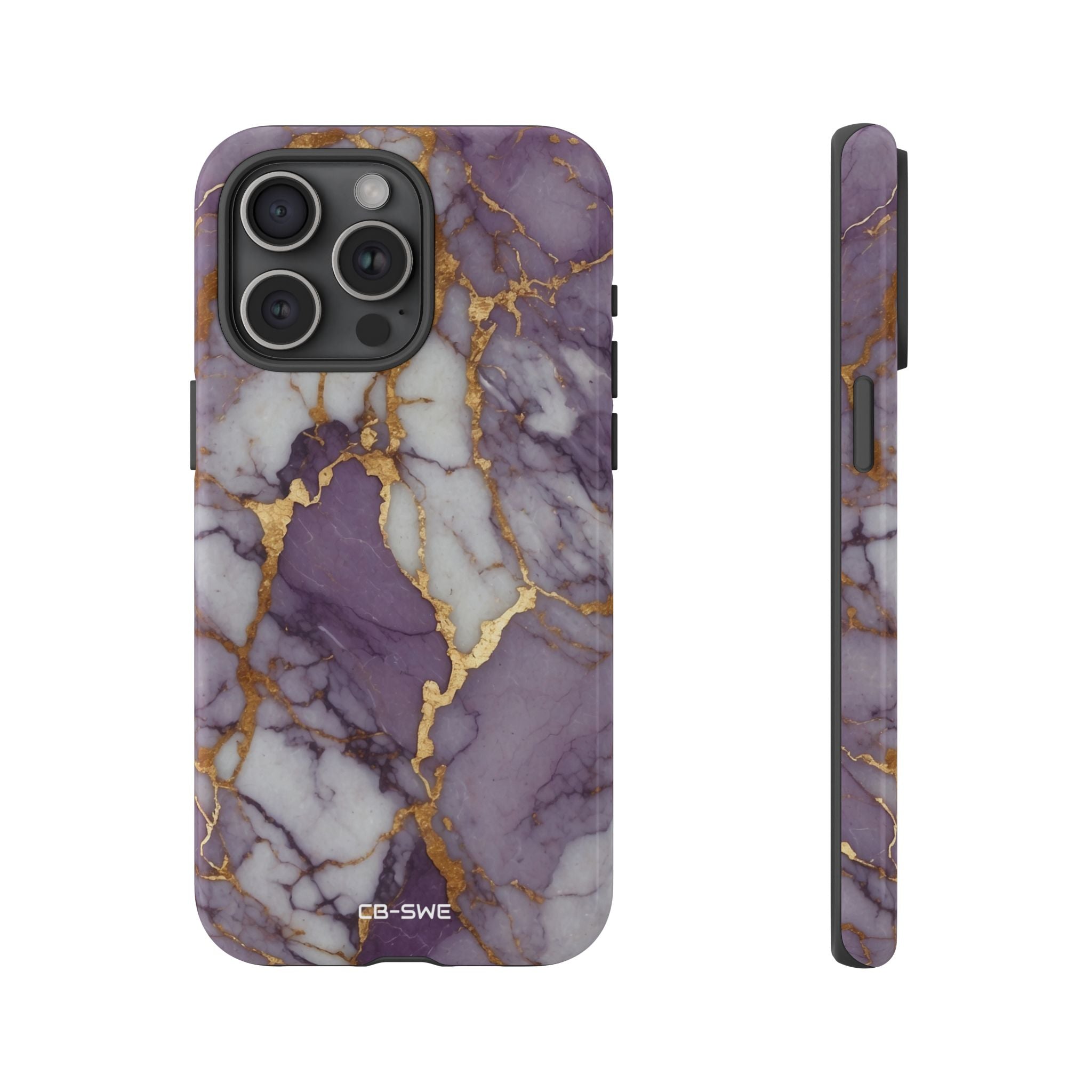 Lavender Veins Flow - iPhone Case