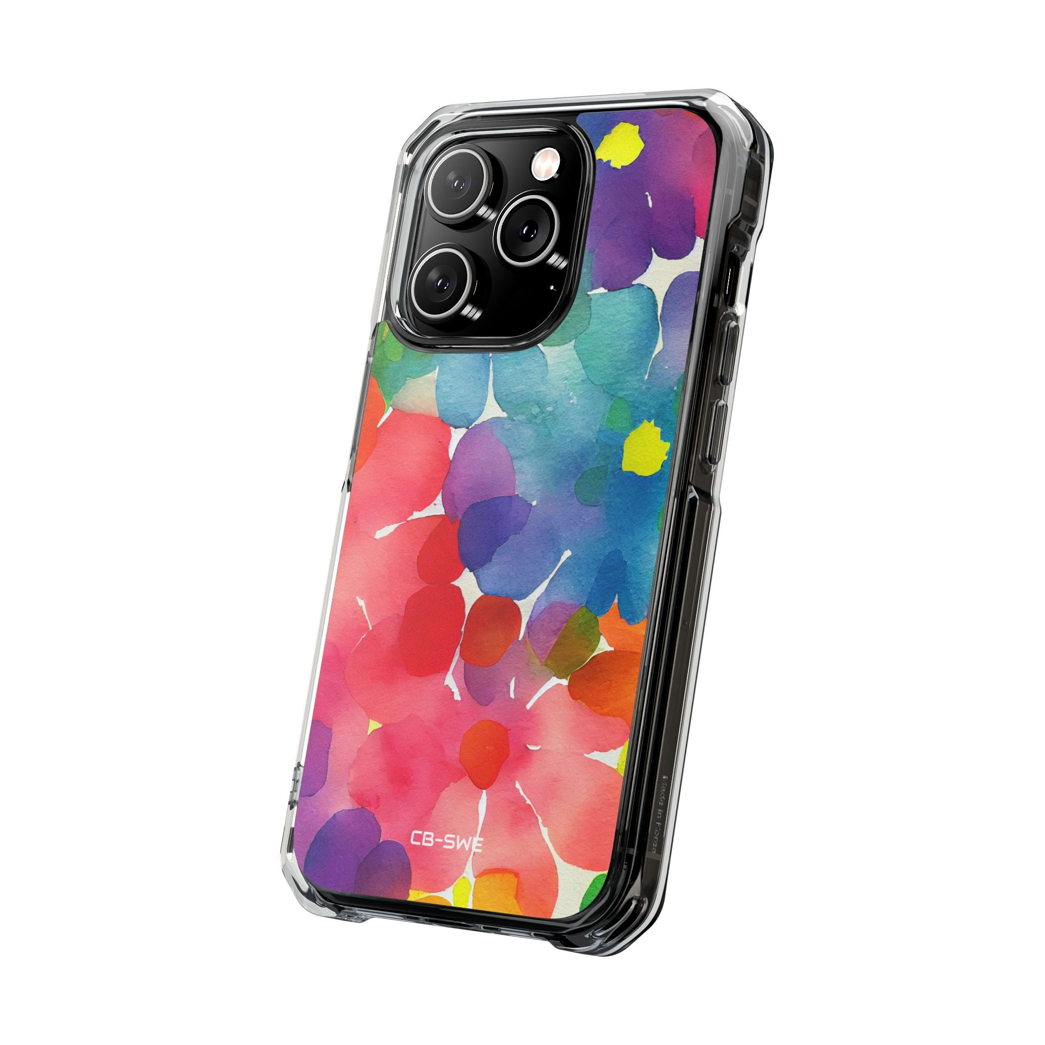 Fluid Color Petals iPhone Case - Impact