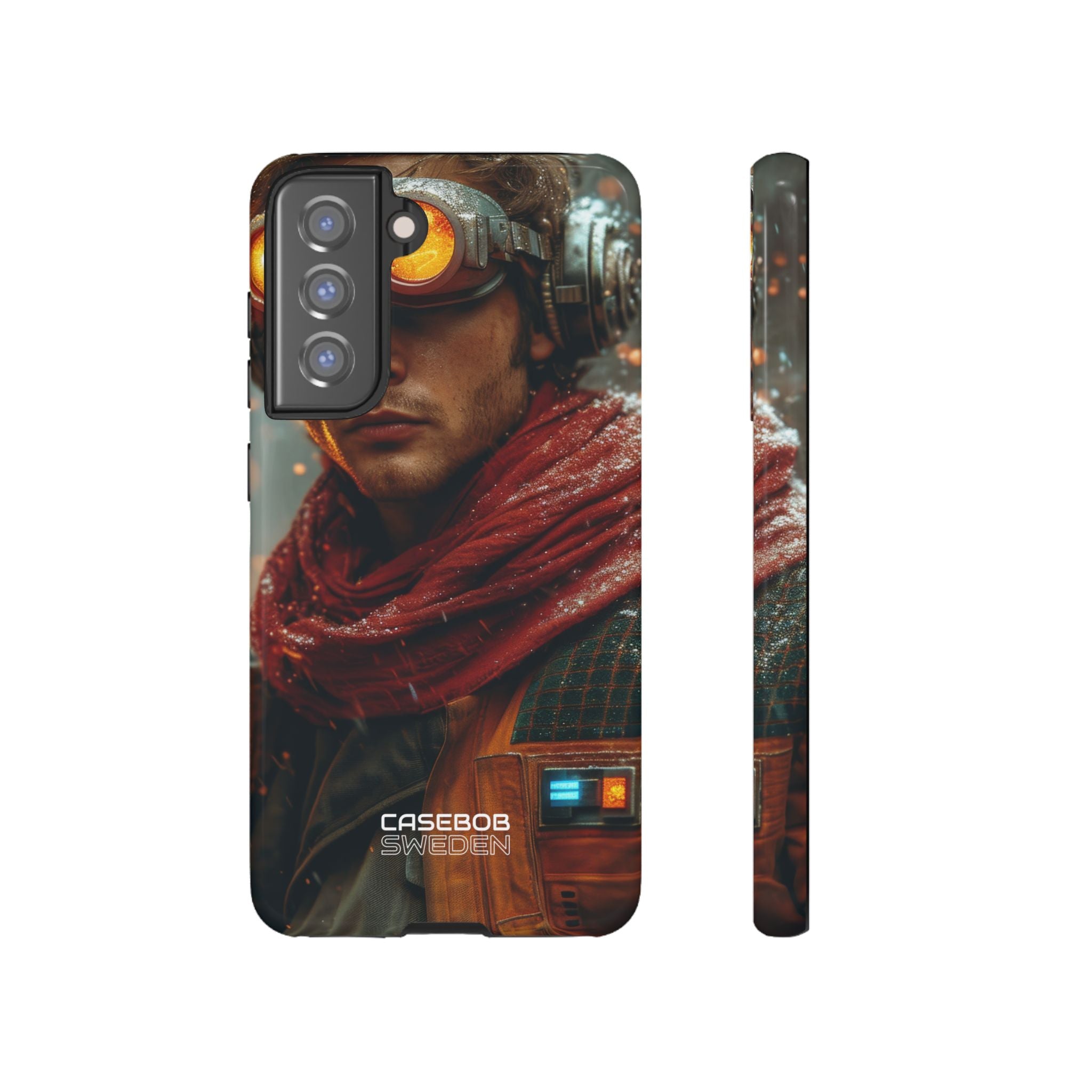 Futuristic Steampunk Explorer Samsung S21 - Tough