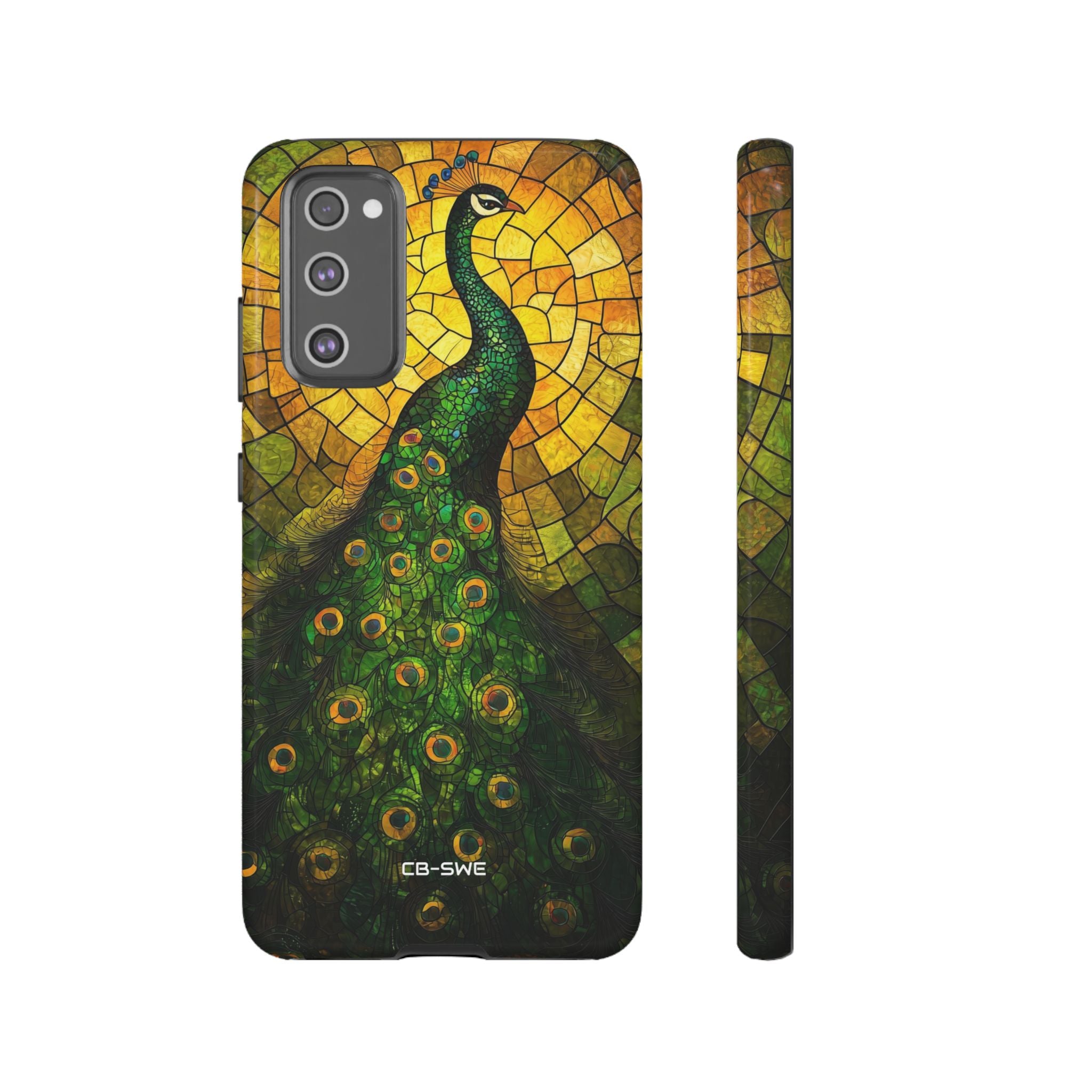 Peacock Spreads Light - Samsung Case