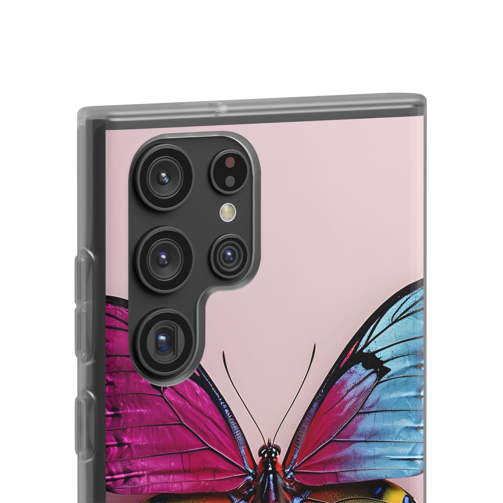 Vivid Butterfly Samsung S22 Ultra Case - Soft