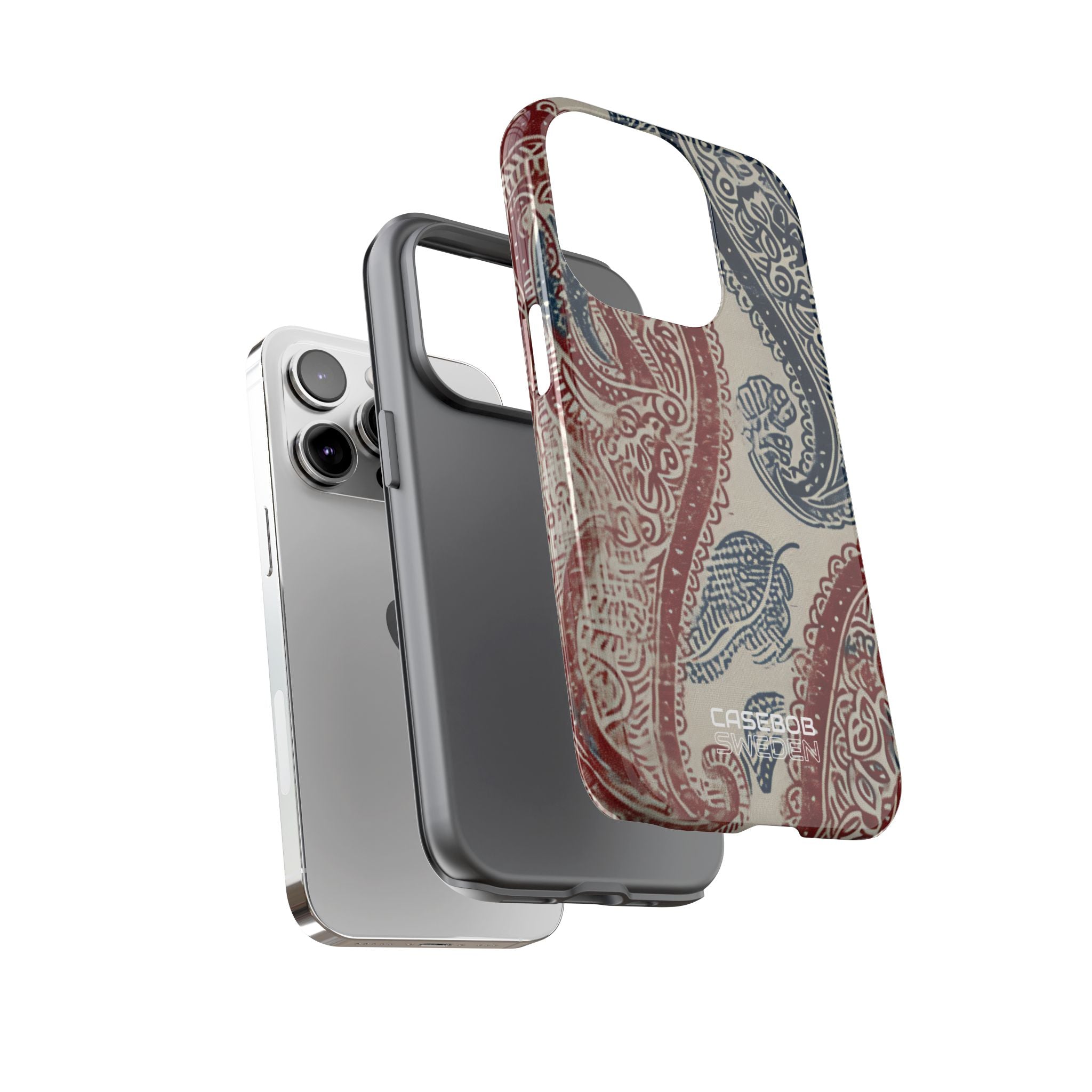 Ornate Paisley Swirl iPhone 14 - Tough
