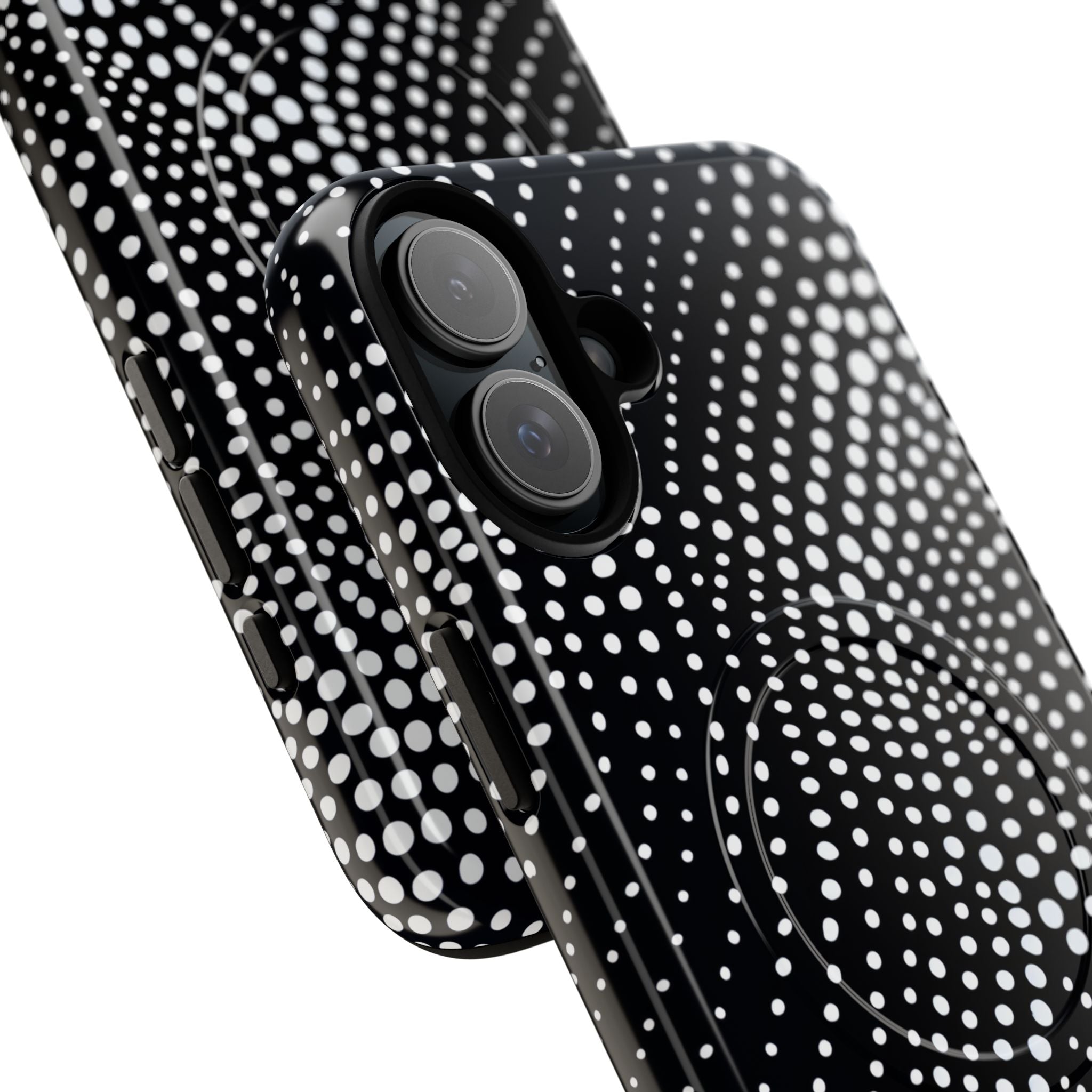 Waves of Dots iPhone 16 - Tough+